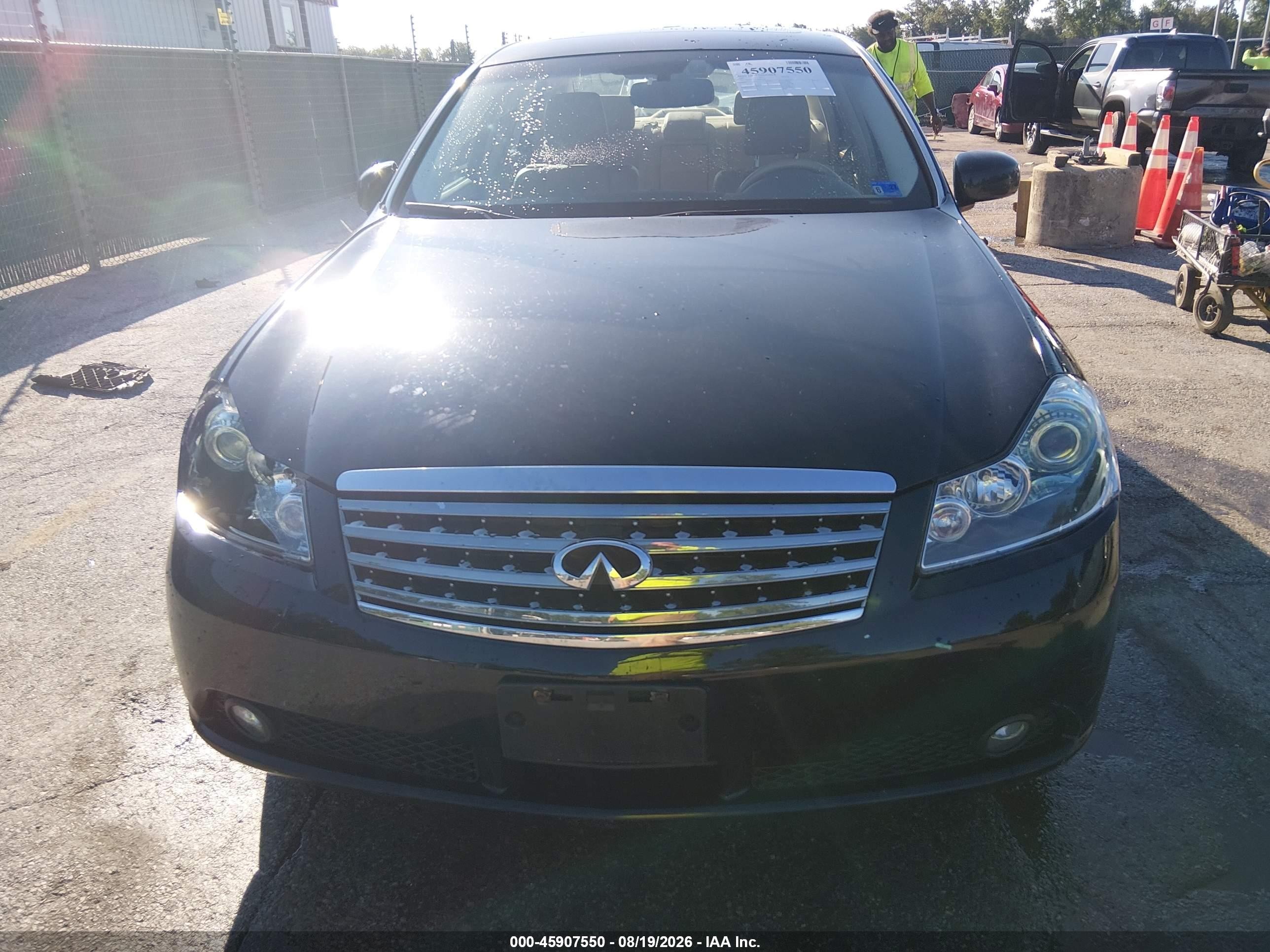 2007 Infiniti M35x Черный vin: JNKAY01FX7M452538