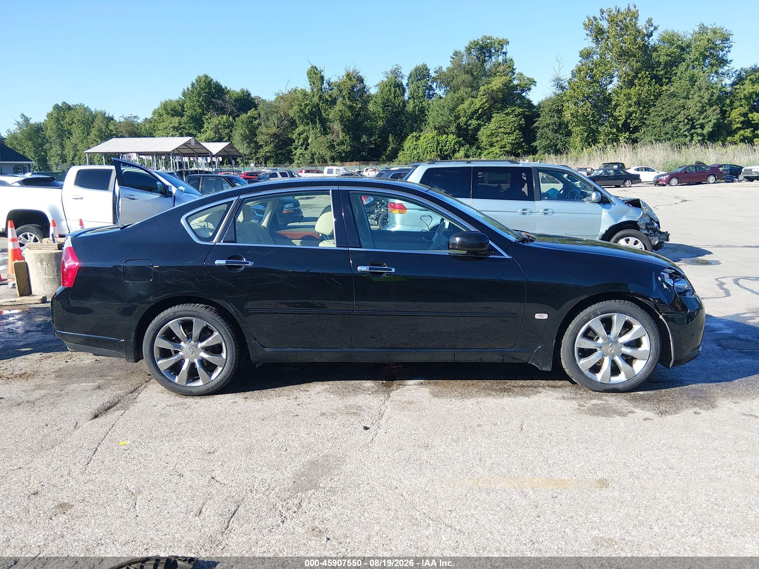 2007 Infiniti M35x Черный vin: JNKAY01FX7M452538