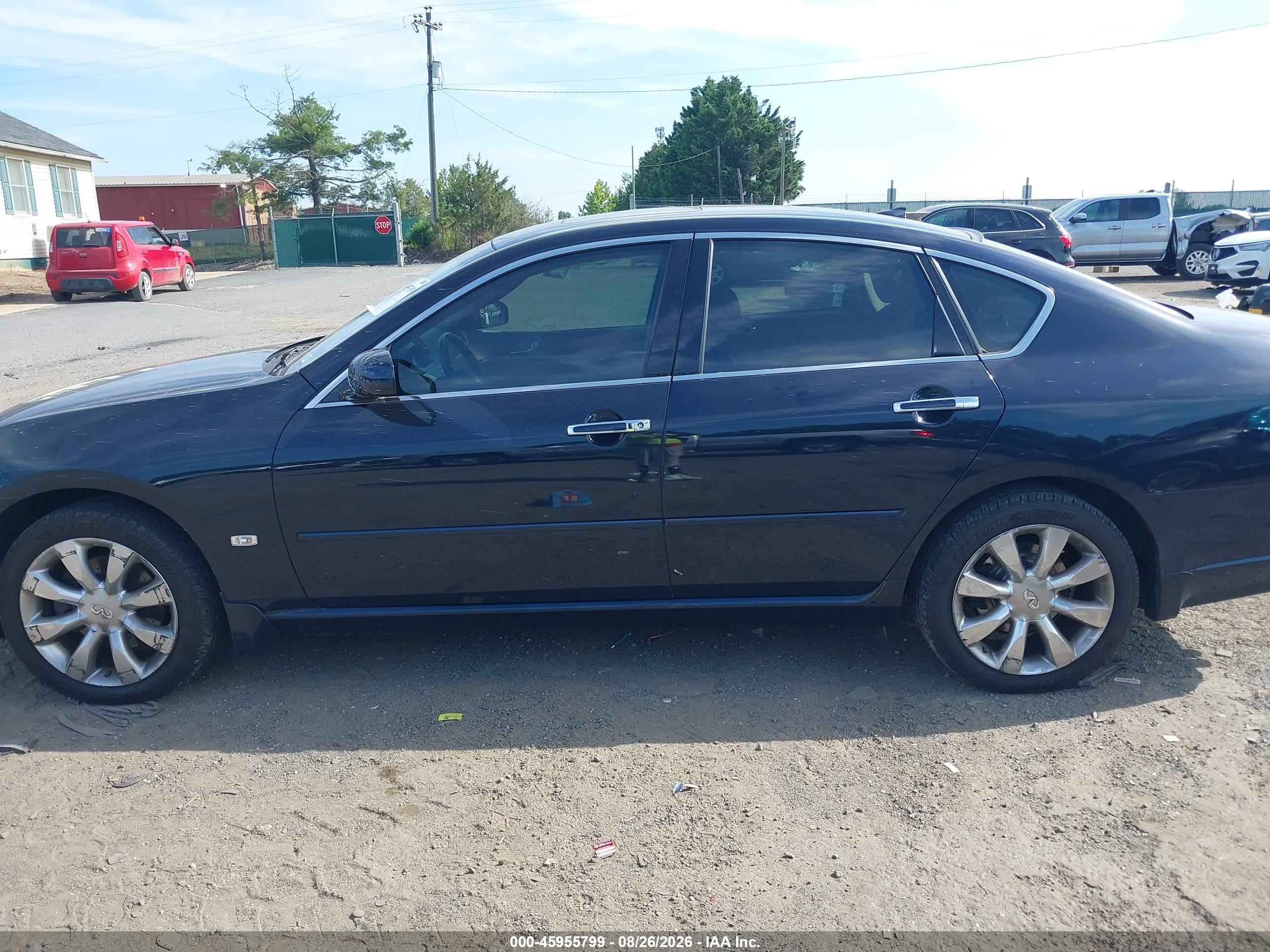 2007 Infiniti M35x Синий vin: JNKAY01FX7M462115