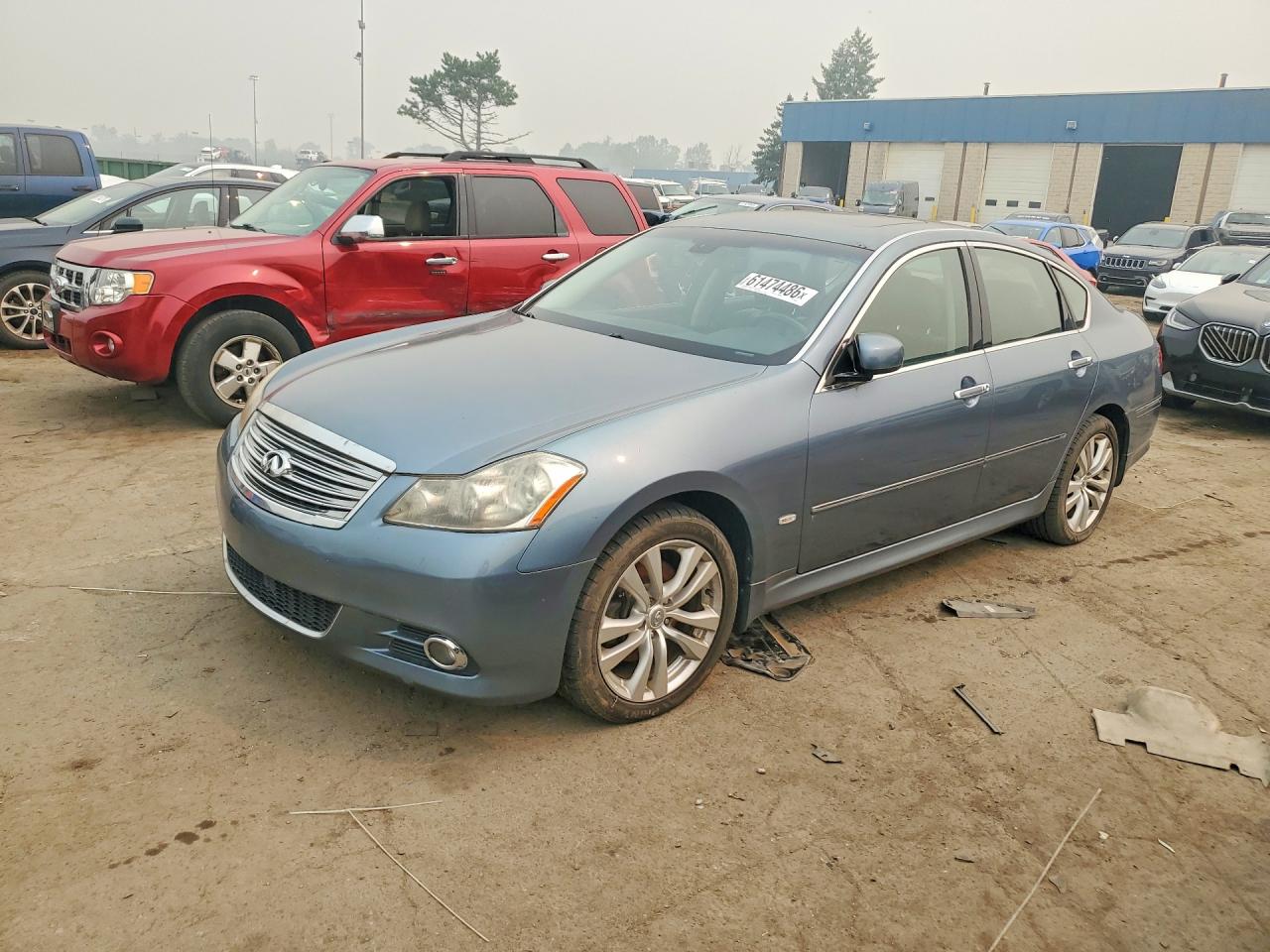 2008 Infiniti M35 X Бирюзовый vin: JNKAY01FX8M653695