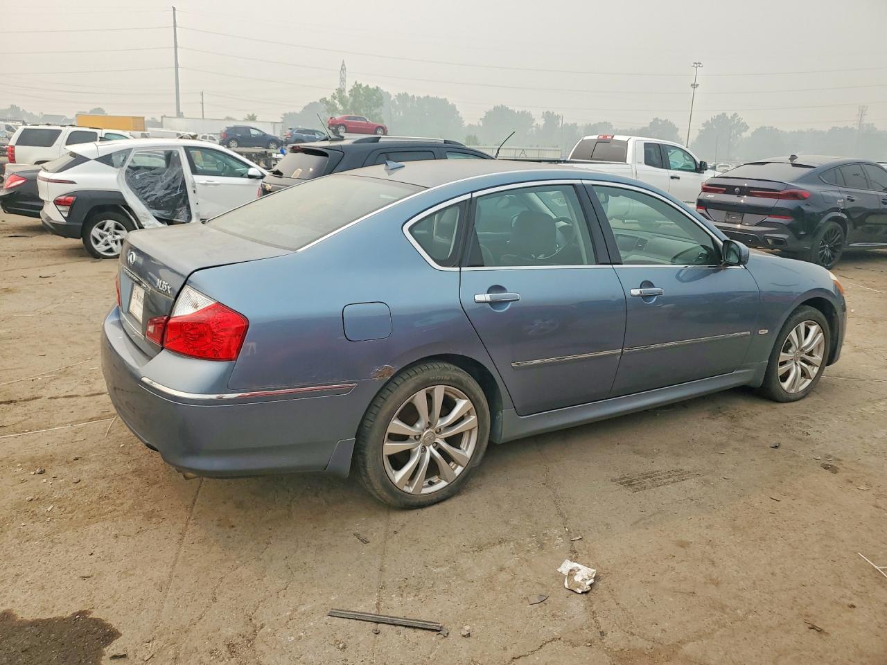 2008 Infiniti M35 X Бирюзовый vin: JNKAY01FX8M653695