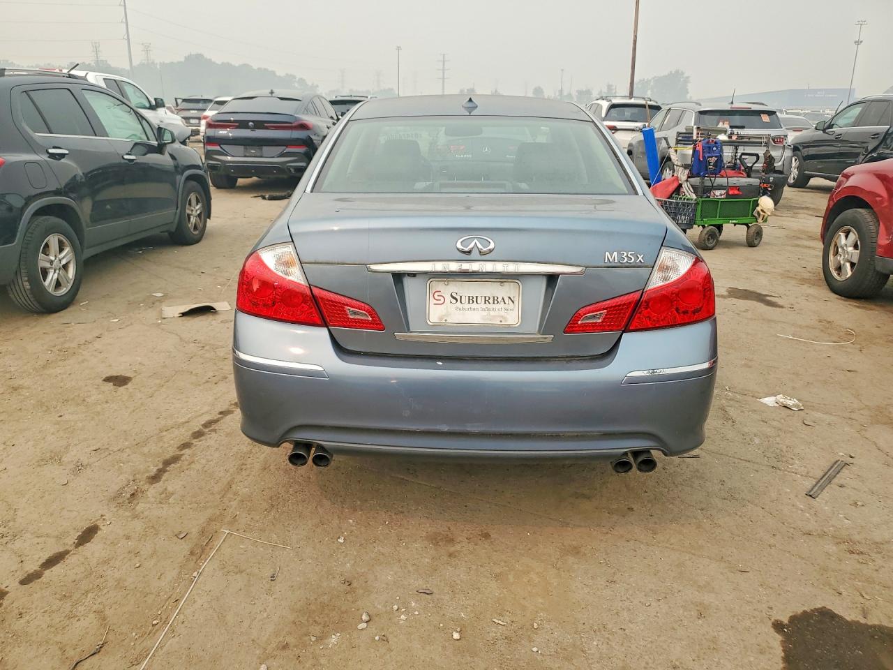 2008 Infiniti M35 X Бирюзовый vin: JNKAY01FX8M653695