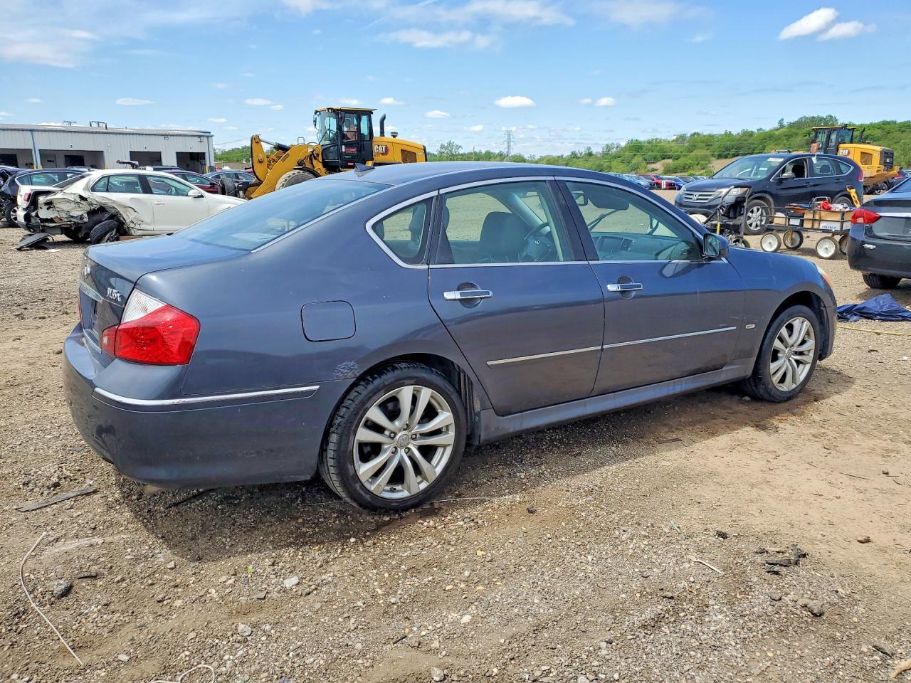2008 Infiniti M35 X Blue vin: JNKAY01FX8M655320
