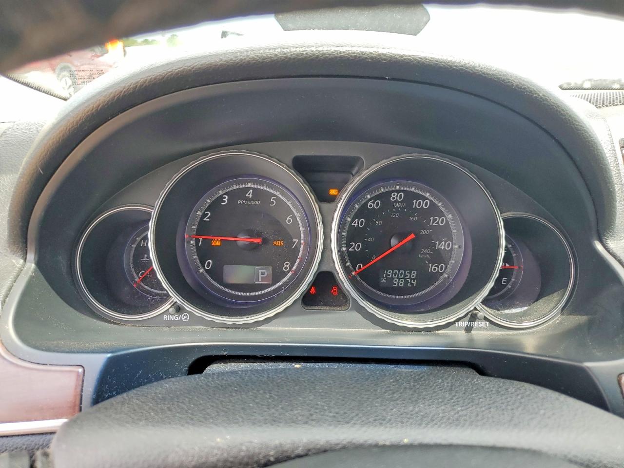 2008 Infiniti M35 X Blue vin: JNKAY01FX8M655320
