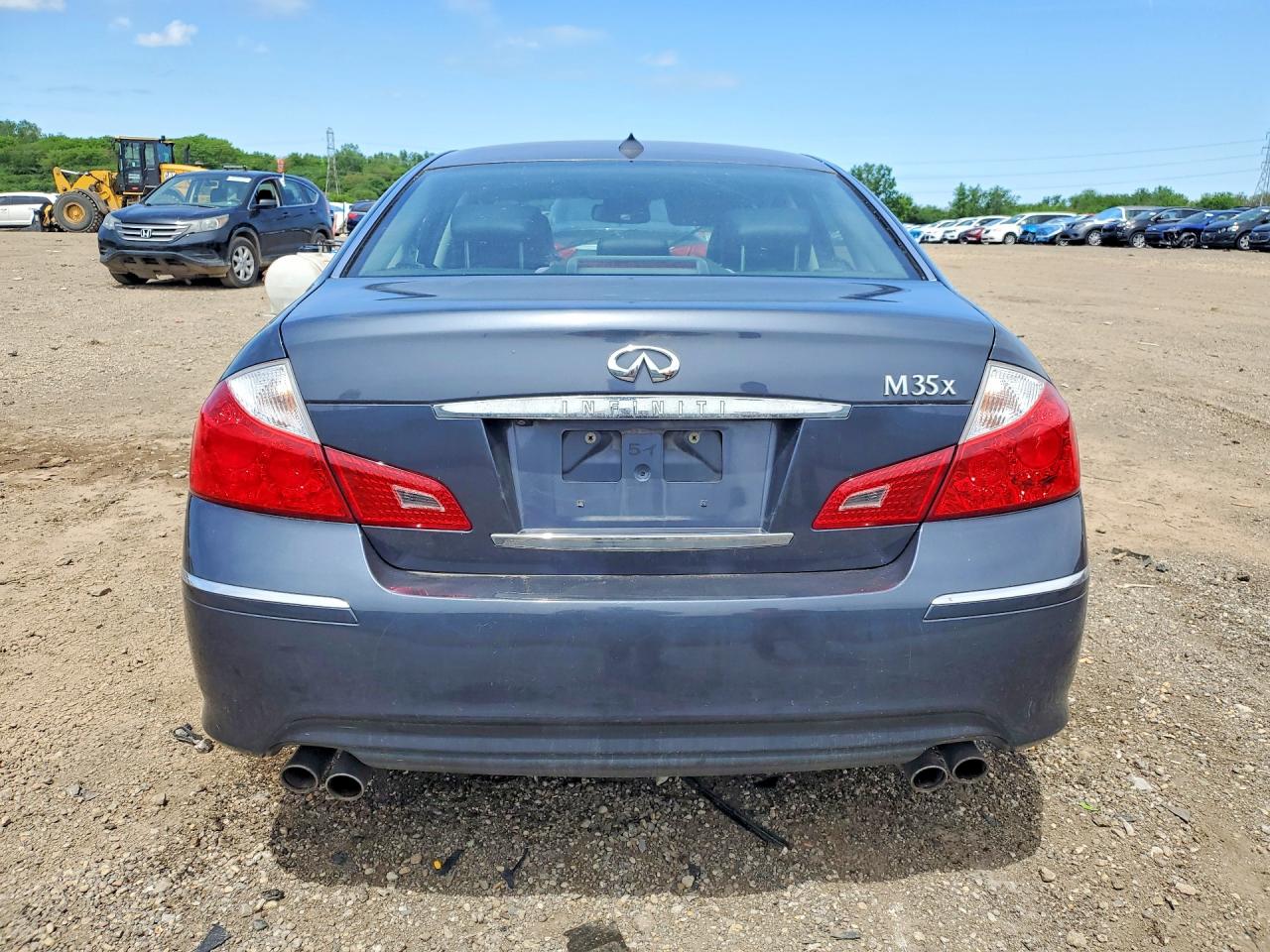 2008 Infiniti M35 X Blue vin: JNKAY01FX8M655320