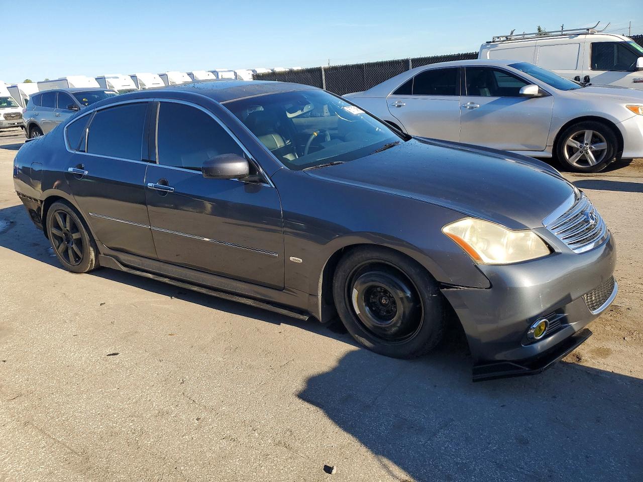 2008 Infiniti M35 X Gray vin: JNKAY01FX8M656452