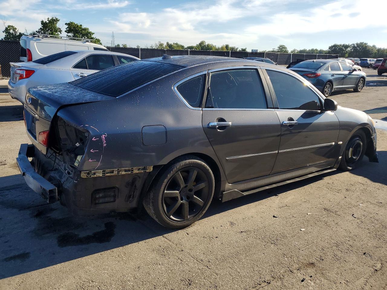 2008 Infiniti M35 X Gray vin: JNKAY01FX8M656452