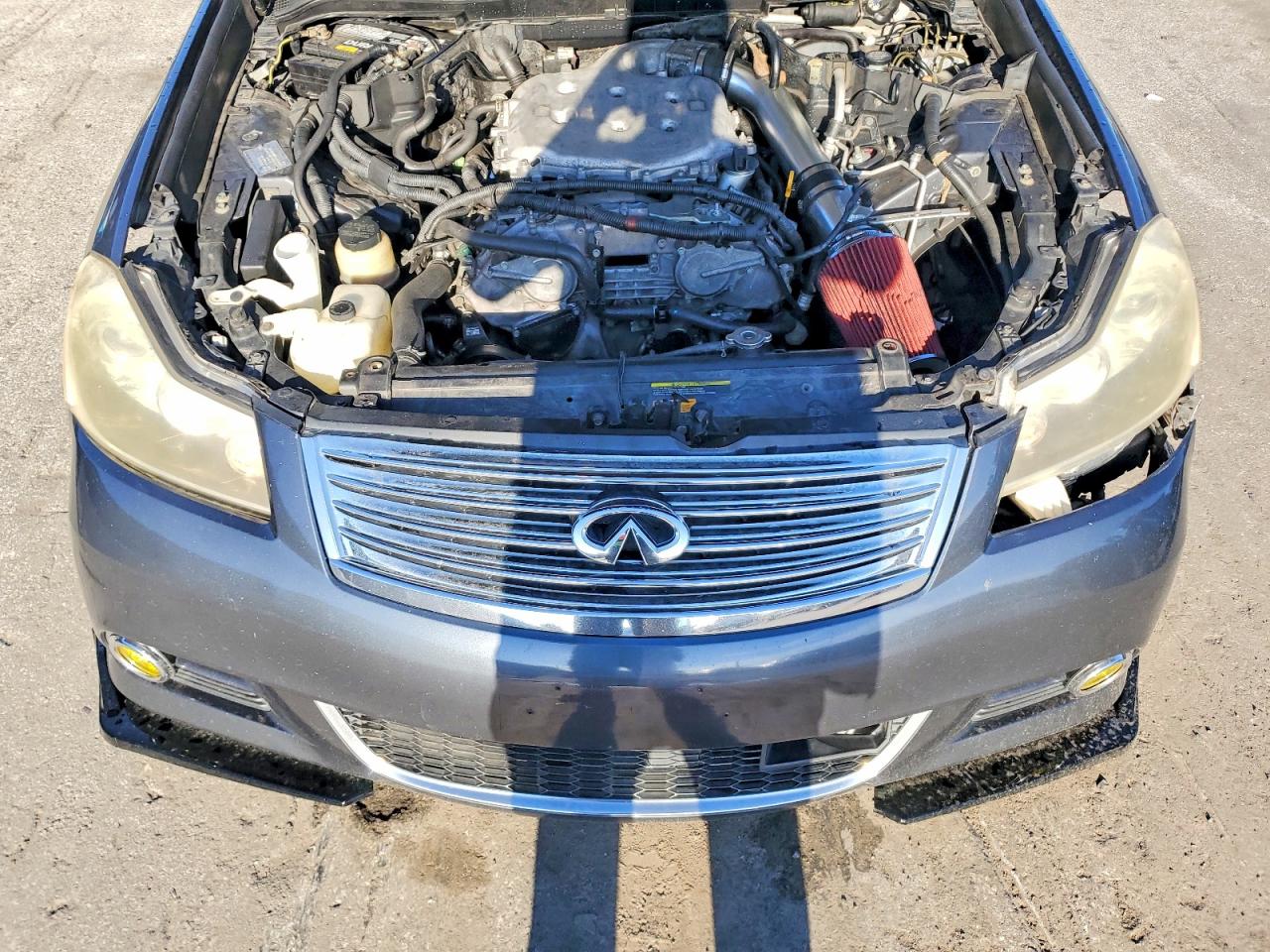 2008 Infiniti M35 X Gray vin: JNKAY01FX8M656452