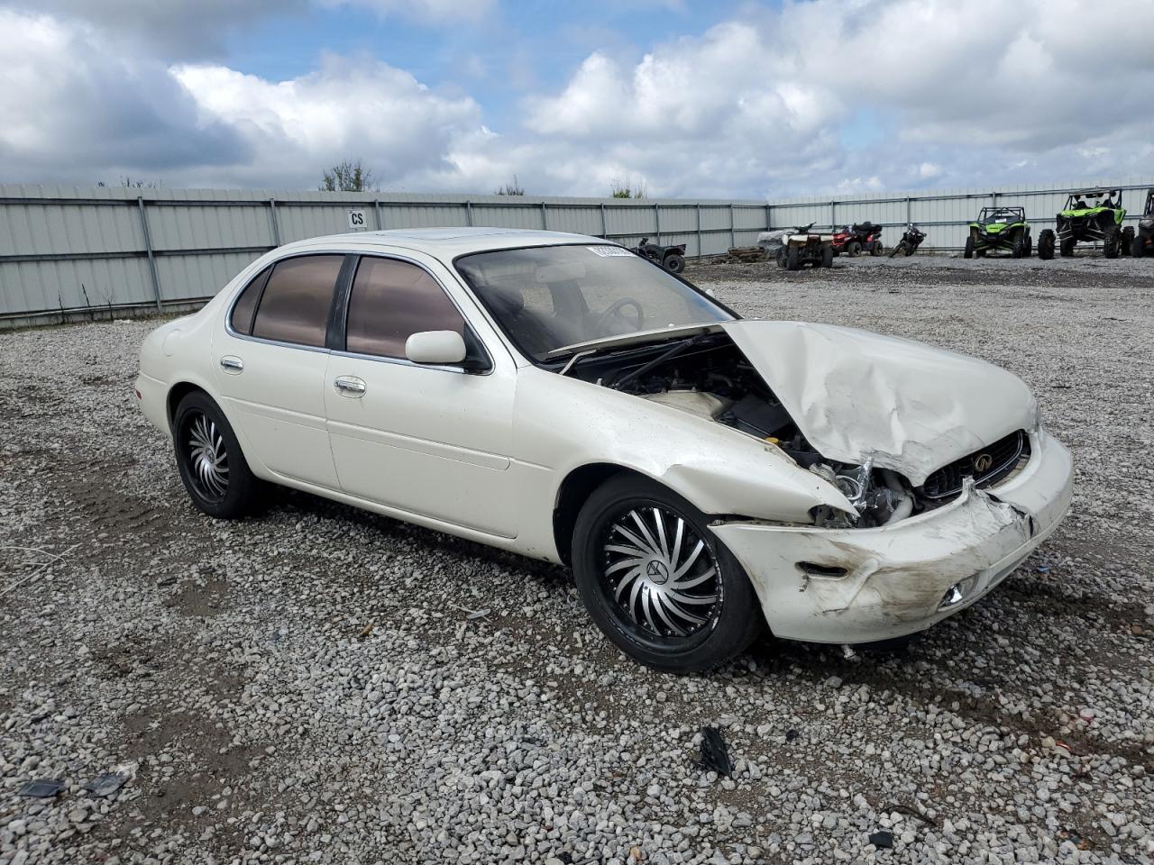 1997 Infiniti J30 Cream vin: JNKAY21D1VM401386