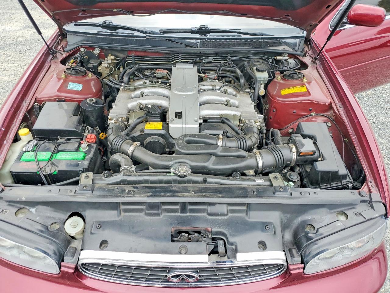 1993 Infiniti J30 Base Red vin: JNKAY21D6PM010026