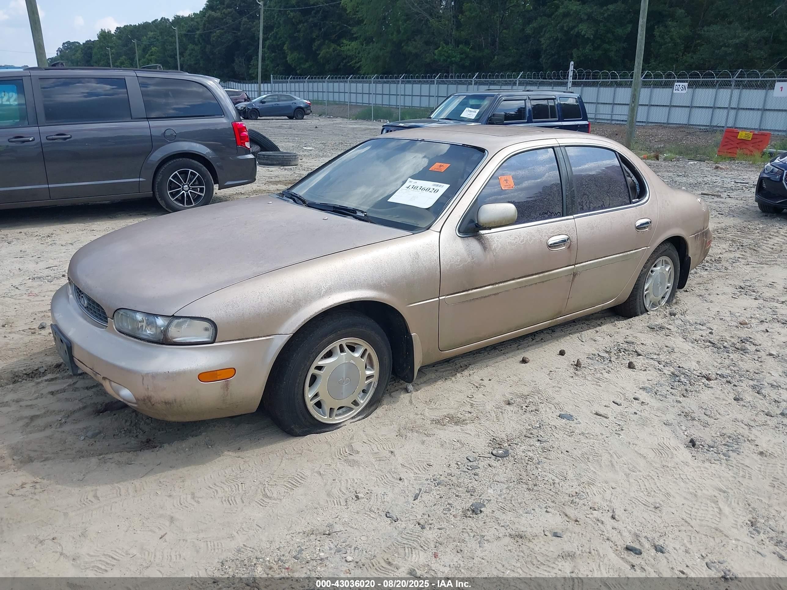 1993 Infiniti J30   Золотой vin: JNKAY21D6PM019311