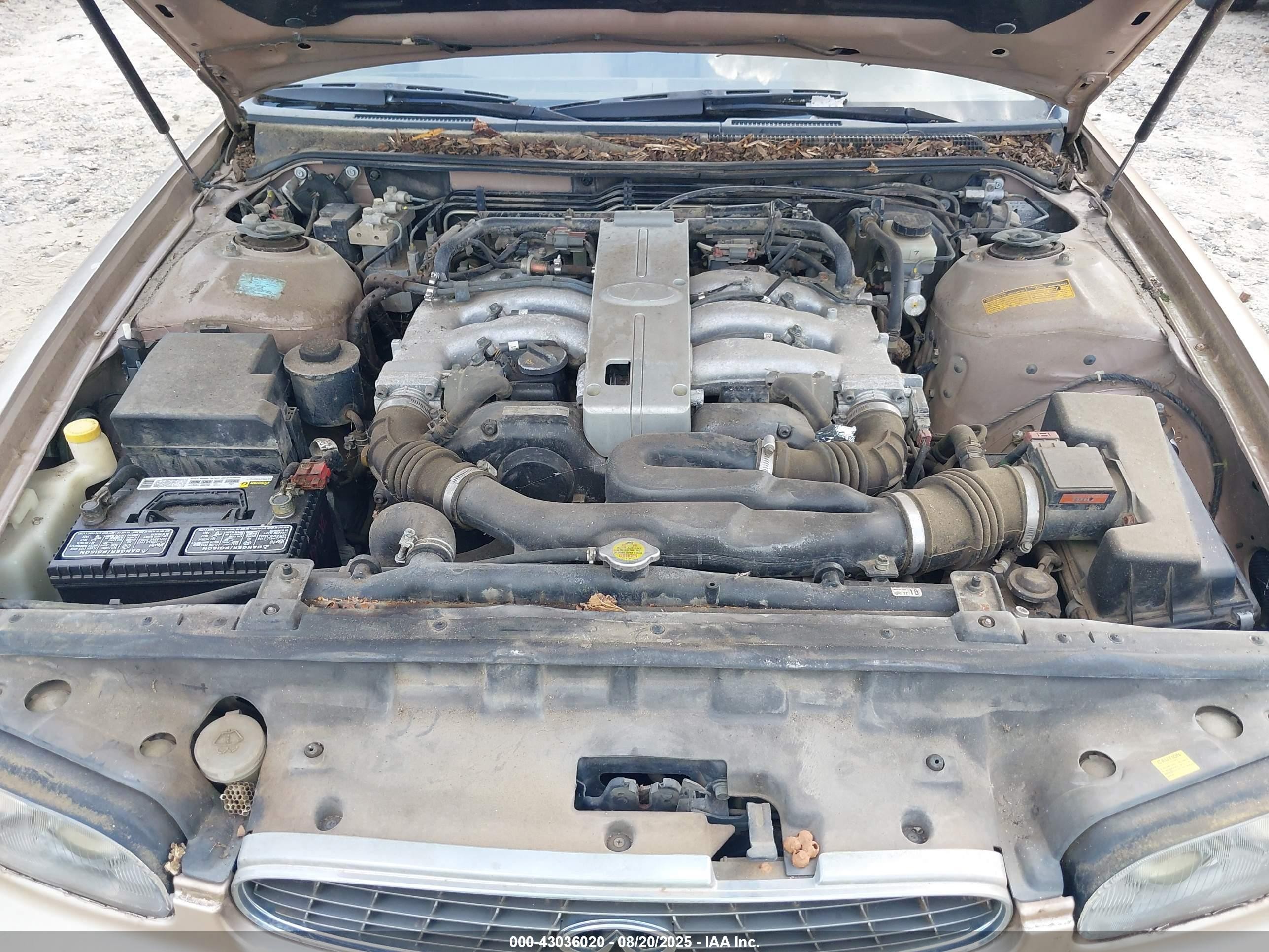 1993 Infiniti J30   Золотой vin: JNKAY21D6PM019311