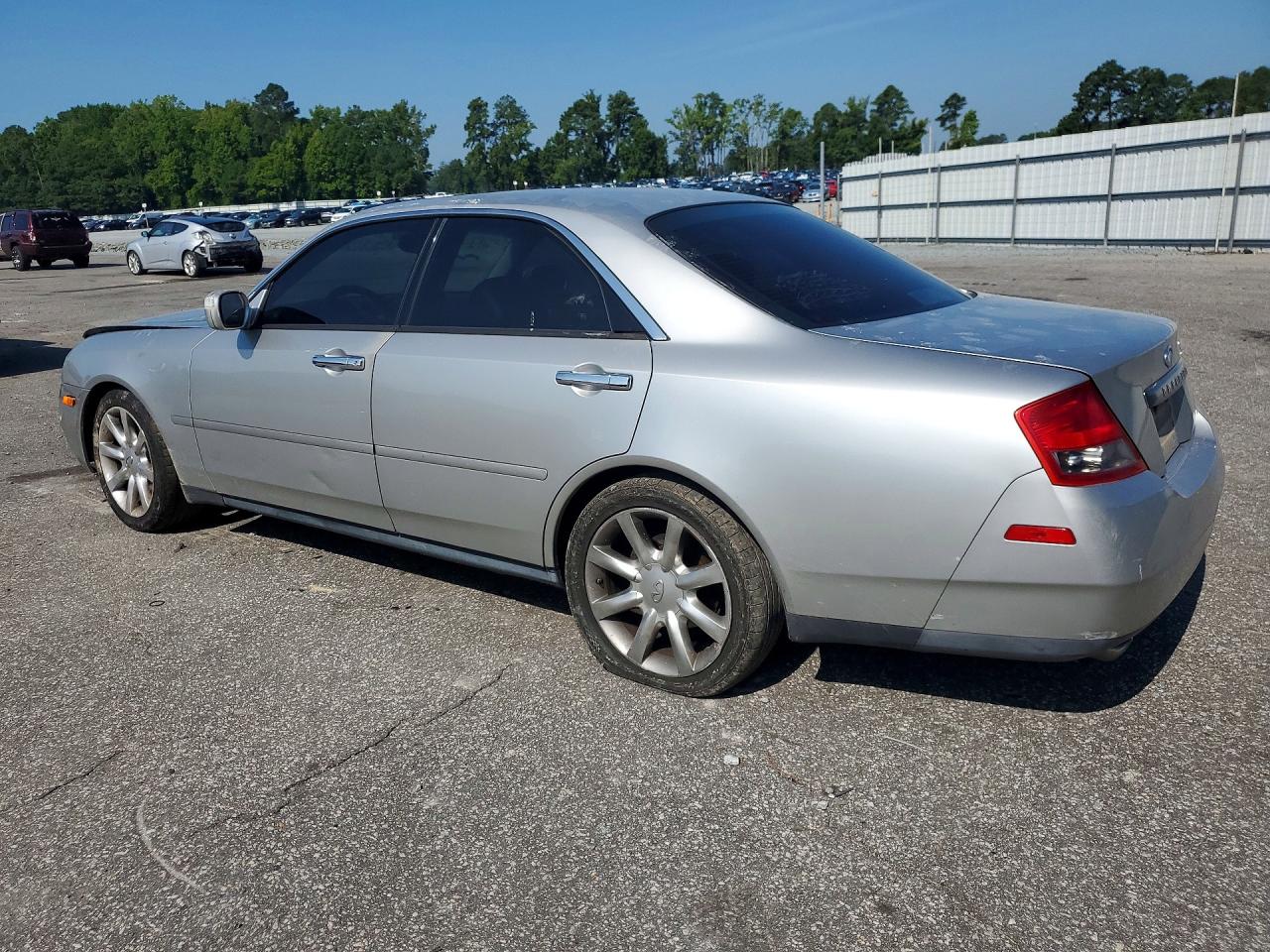 2003 Infiniti M45 Base Silver vin: JNKAY41E13M000762