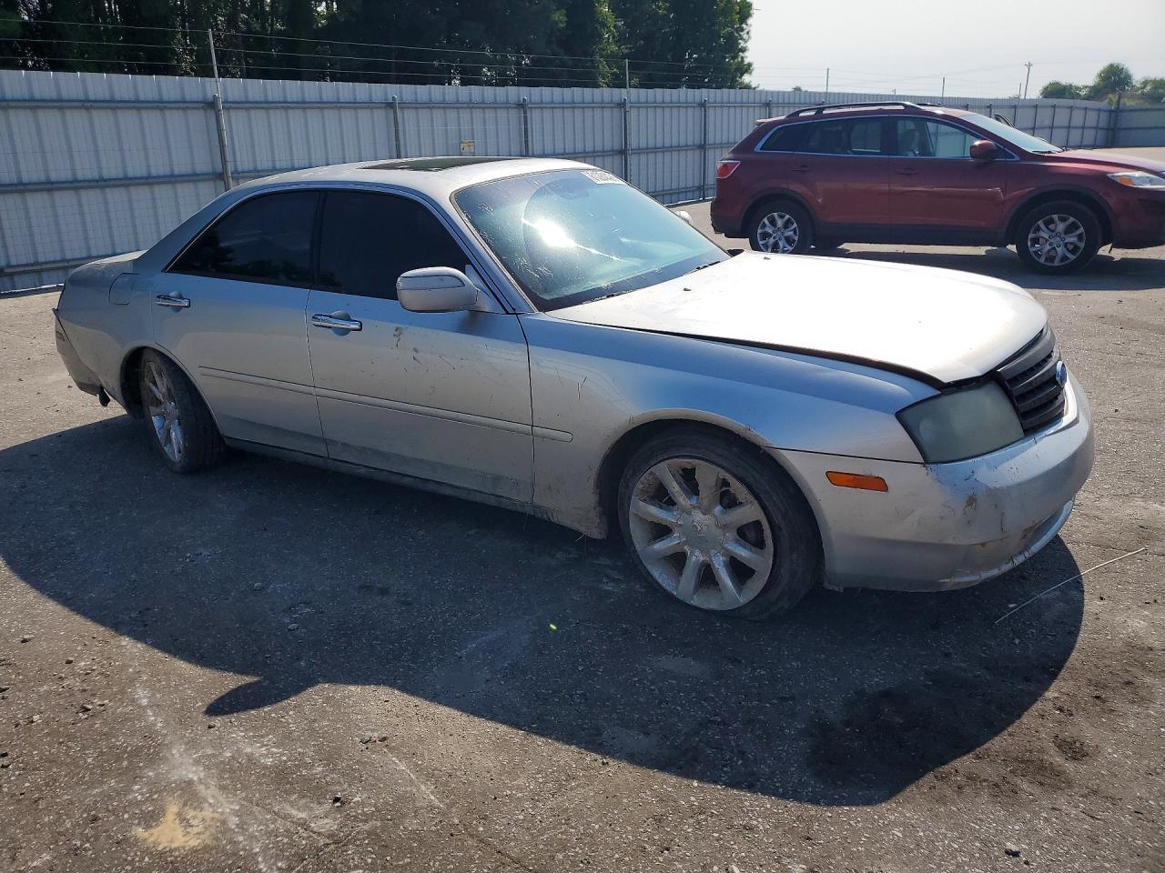 2003 Infiniti M45 Base Silver vin: JNKAY41E13M000762