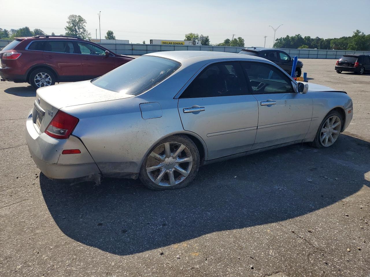 2003 Infiniti M45 Base Silver vin: JNKAY41E13M000762