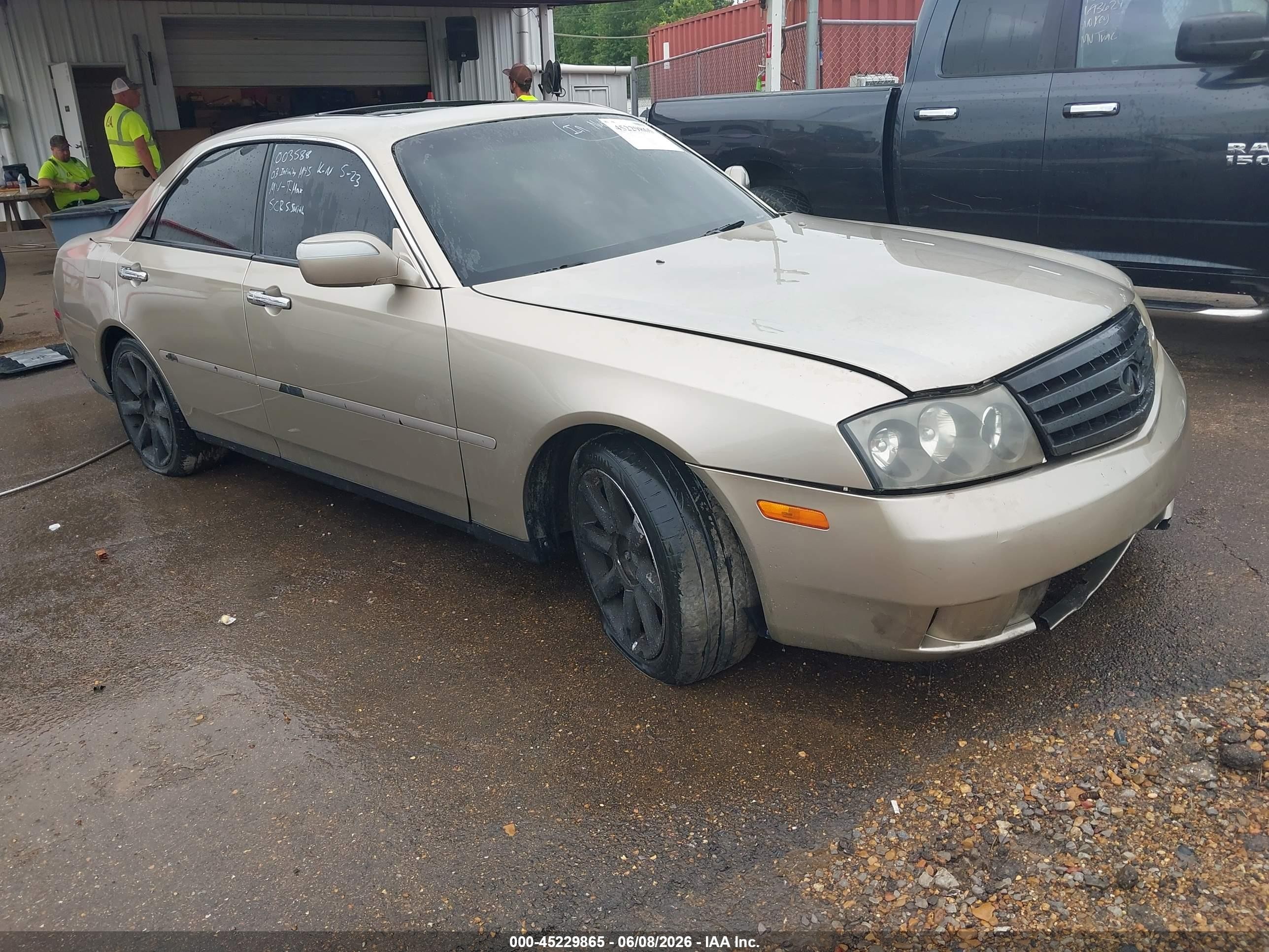 2003 Infiniti M45 Sport Brown vin: JNKAY41E43M003588