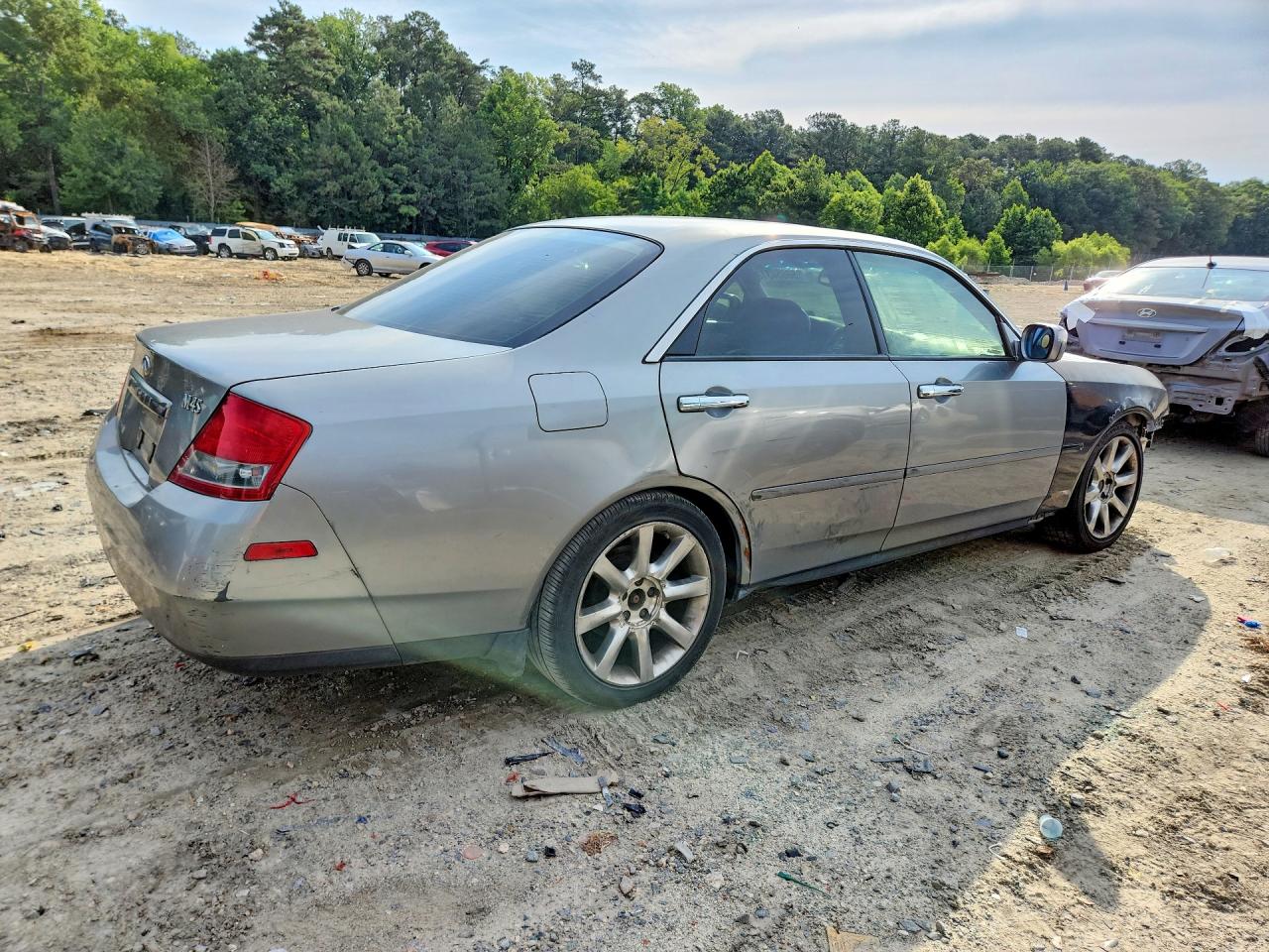 2004 Infiniti M45 Base Серый vin: JNKAY41E54M400888