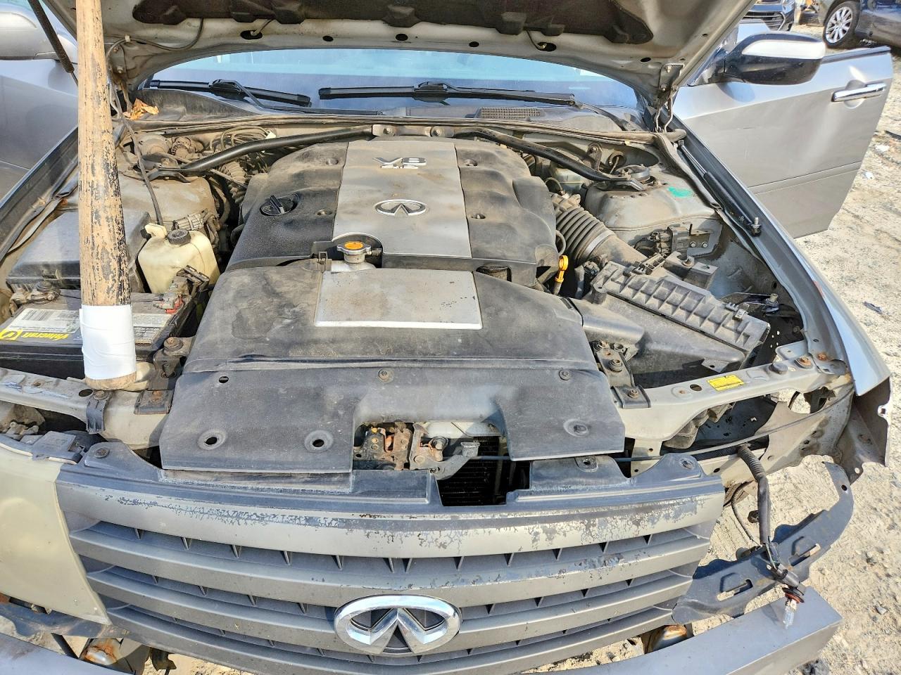 2004 Infiniti M45 Base Серый vin: JNKAY41E54M400888