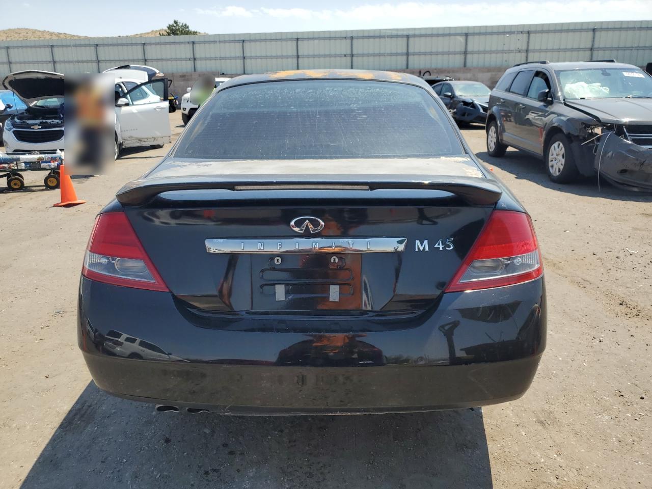 2004 Infiniti M45 Black vin: JNKAY41E74M401587
