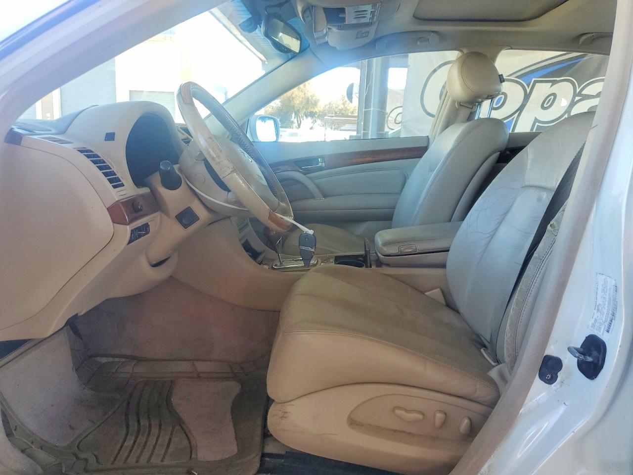 2003 Infiniti Q45 White vin: JNKBF01A03M101470