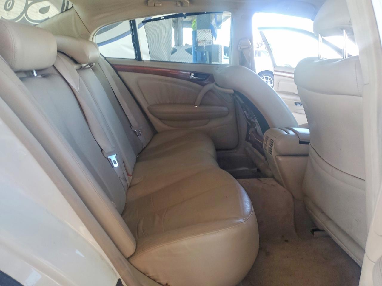 2003 Infiniti Q45 White vin: JNKBF01A03M101470