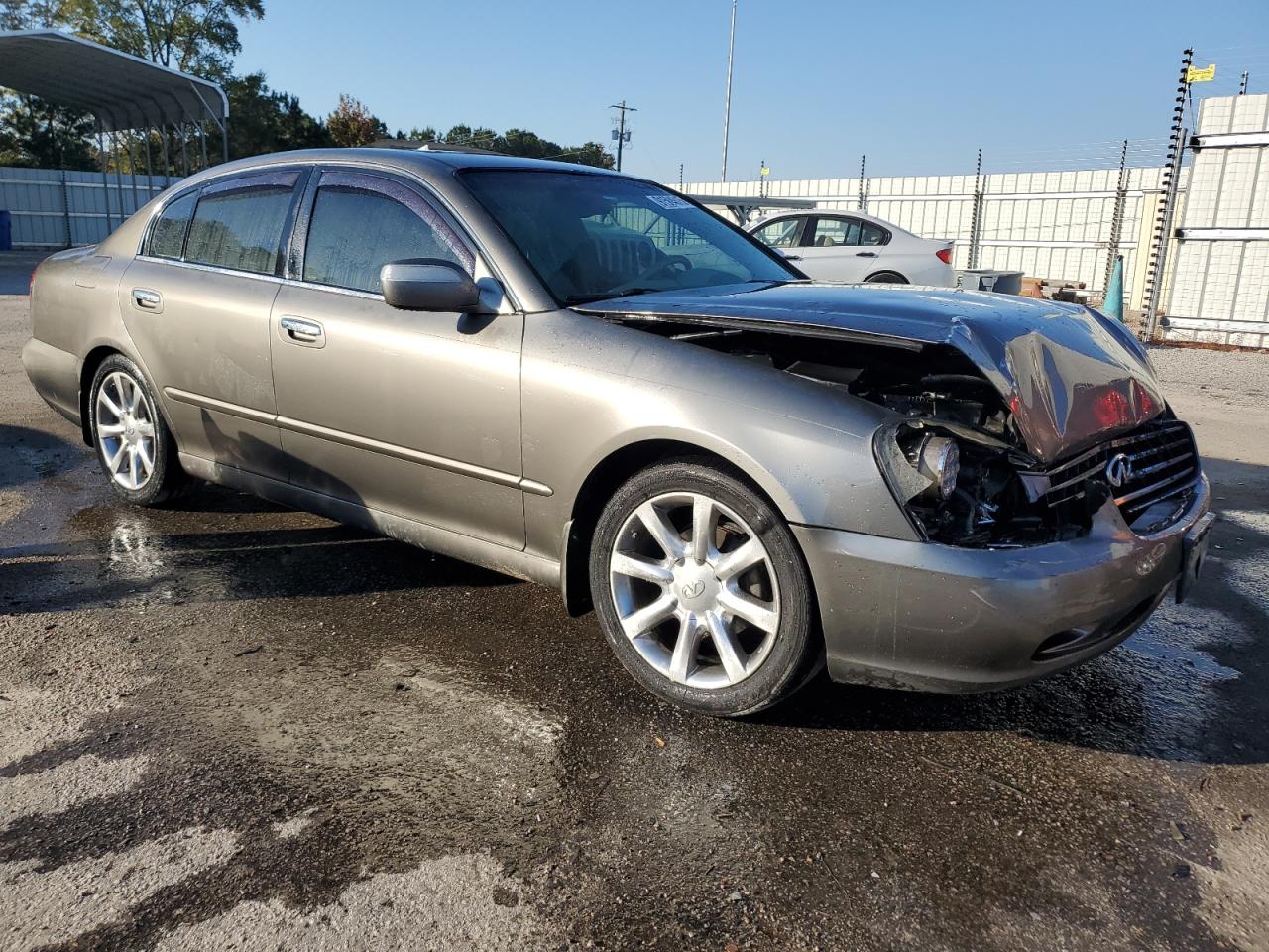 2004 Infiniti Q45 Luxury Gray vin: JNKBF01A04M500588