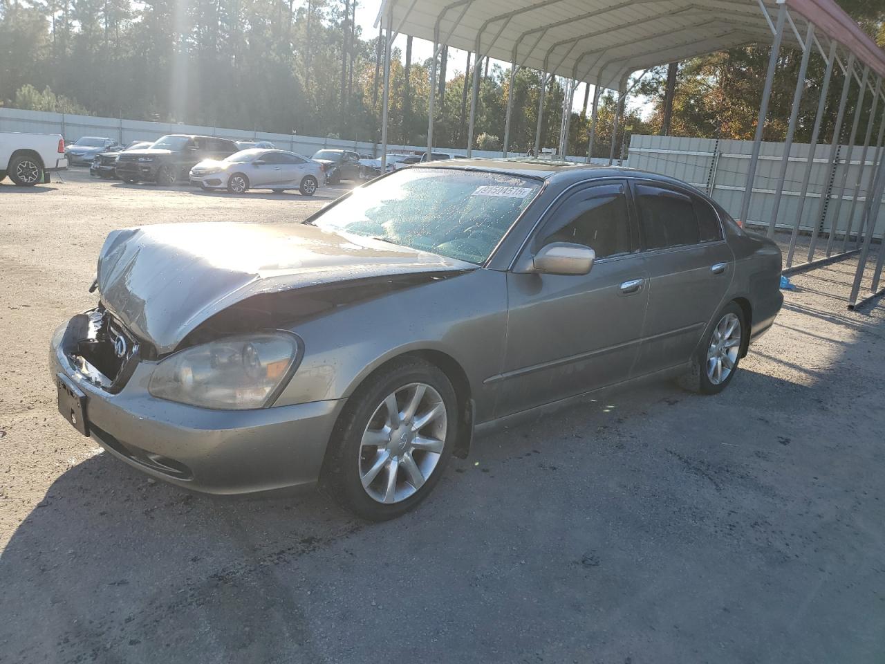 2004 Infiniti Q45 Luxury Gray vin: JNKBF01A04M500588