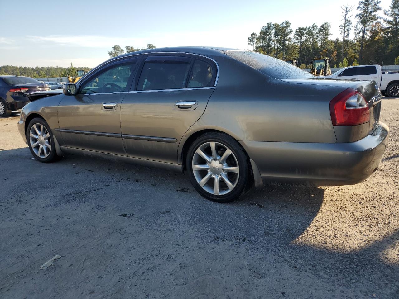 2004 Infiniti Q45 Luxury Gray vin: JNKBF01A04M500588