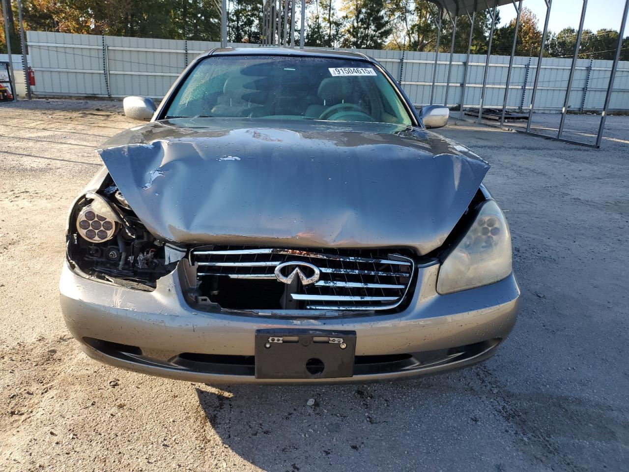 2004 Infiniti Q45 Luxury Gray vin: JNKBF01A04M500588