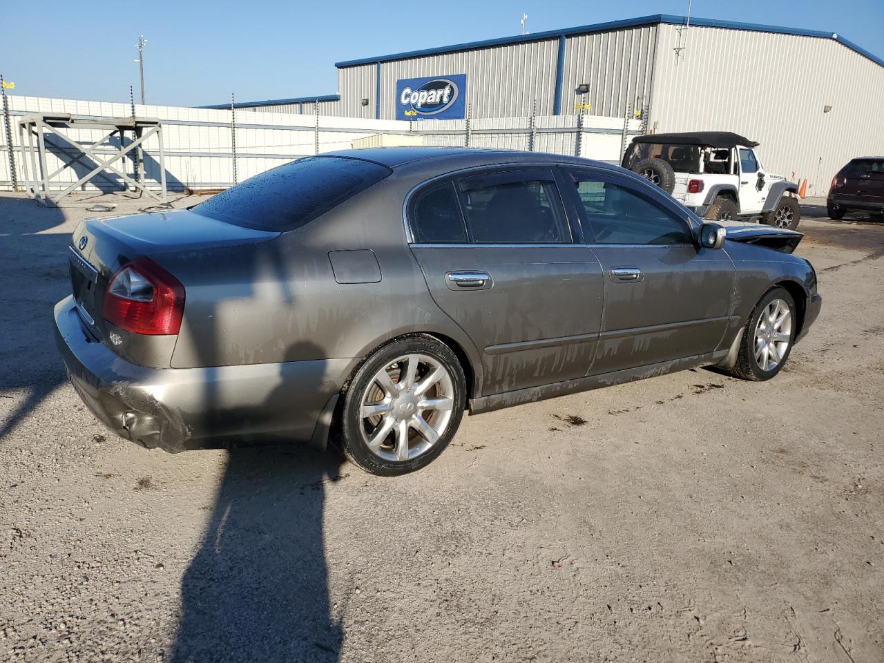 2004 Infiniti Q45 Luxury Gray vin: JNKBF01A04M500588