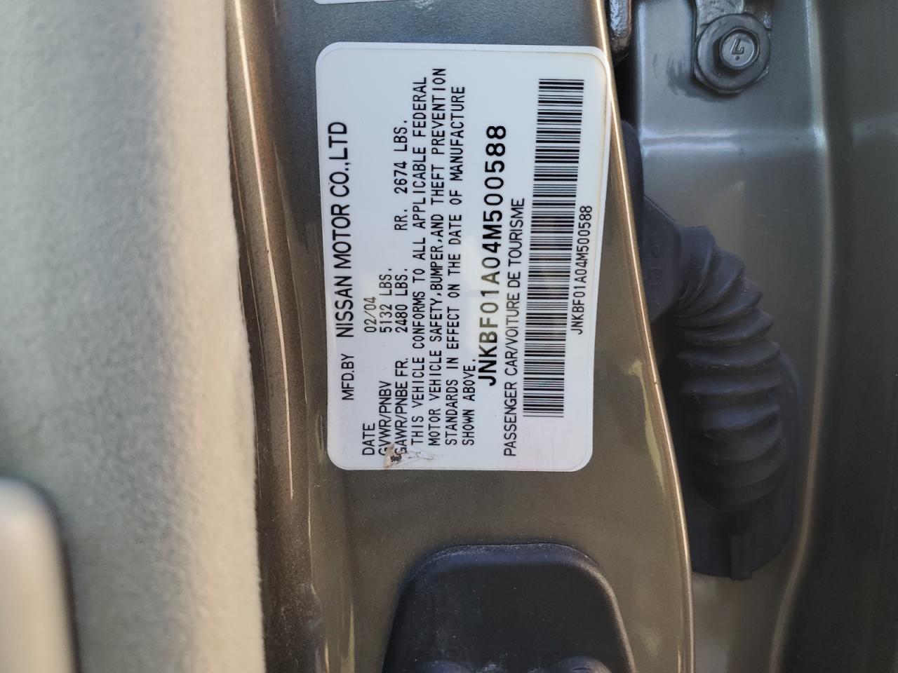 2004 Infiniti Q45 Luxury Gray vin: JNKBF01A04M500588