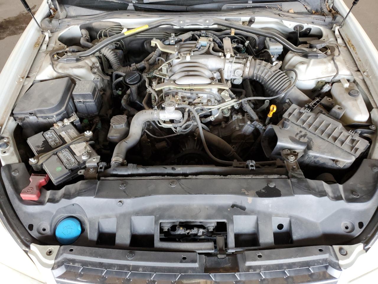 2005 Infiniti Q45 White vin: JNKBF01A35M100140