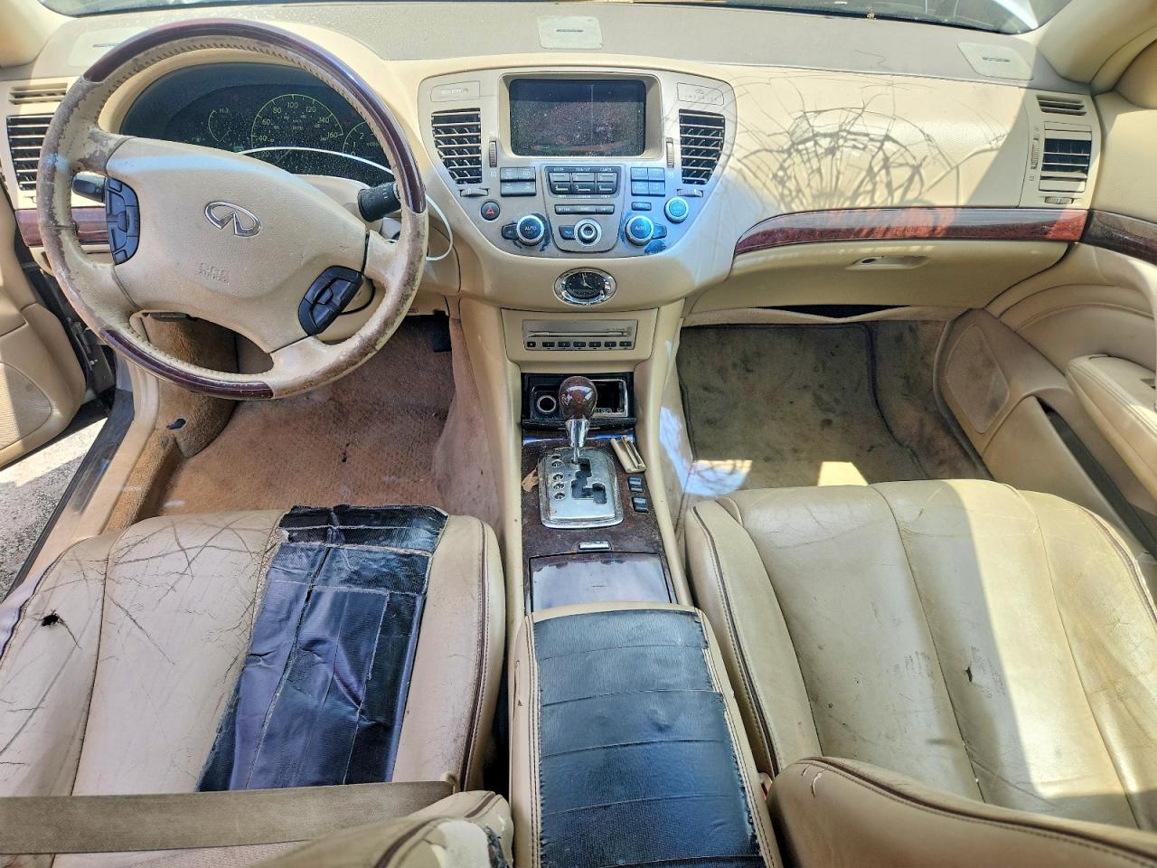 2005 Infiniti Q45 Base Серебряный vin: JNKBF01A35M101188
