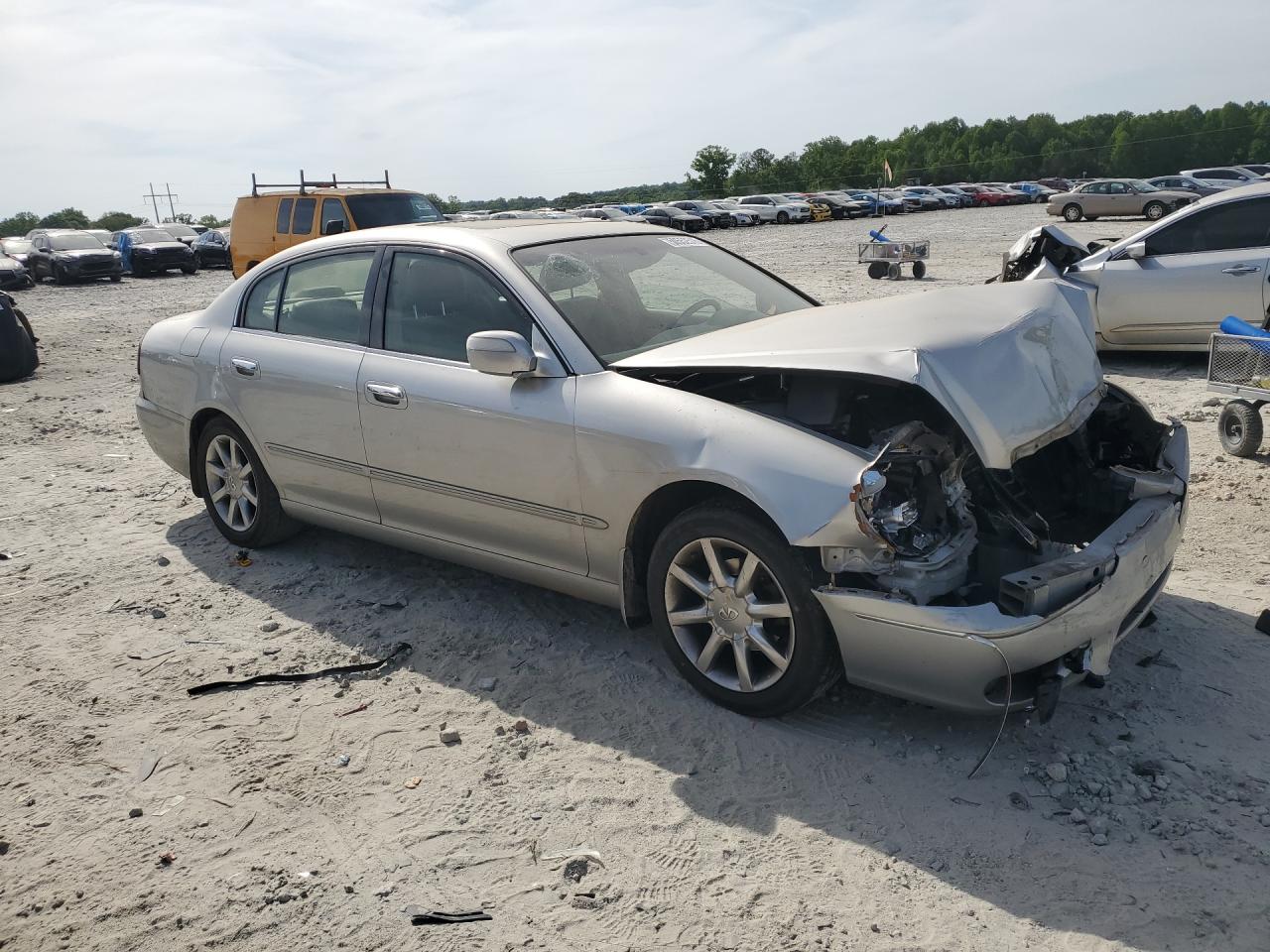 2005 Infiniti Q45 Base Серебряный vin: JNKBF01A35M101188