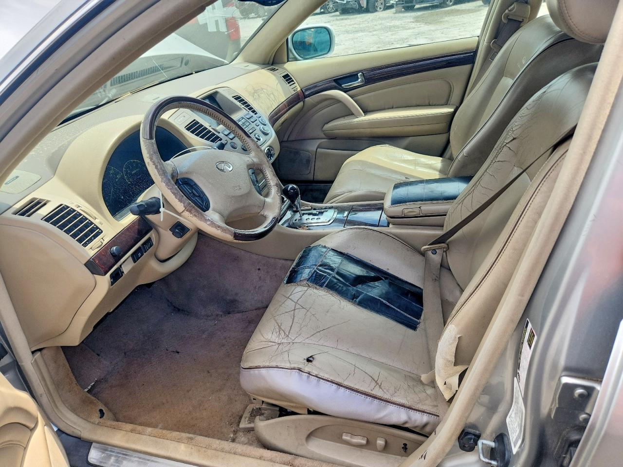 2005 Infiniti Q45 Base Серебряный vin: JNKBF01A35M101188