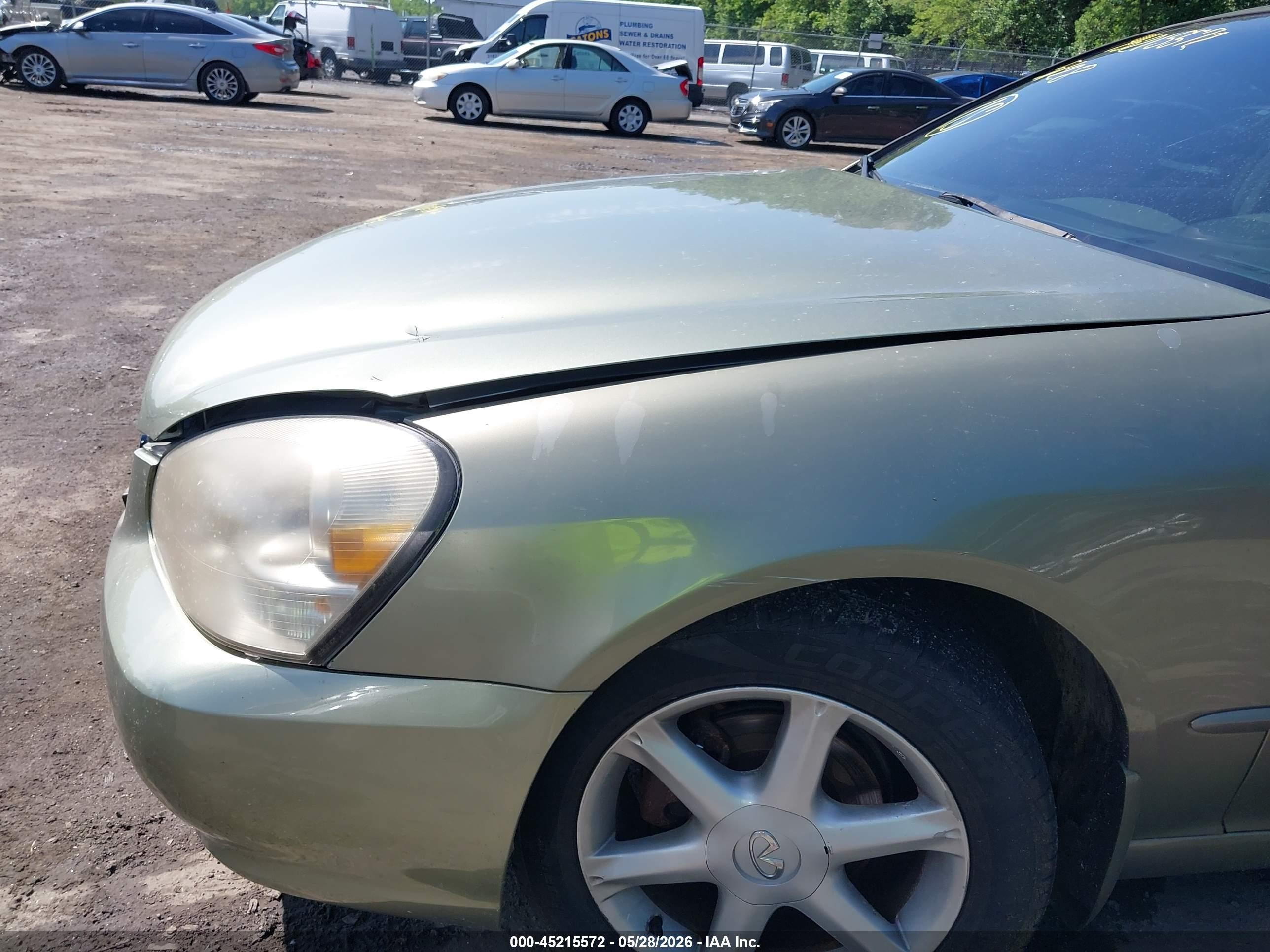 2002 Infiniti Q45 Luxury Champagne vin: JNKBF01A42M005100