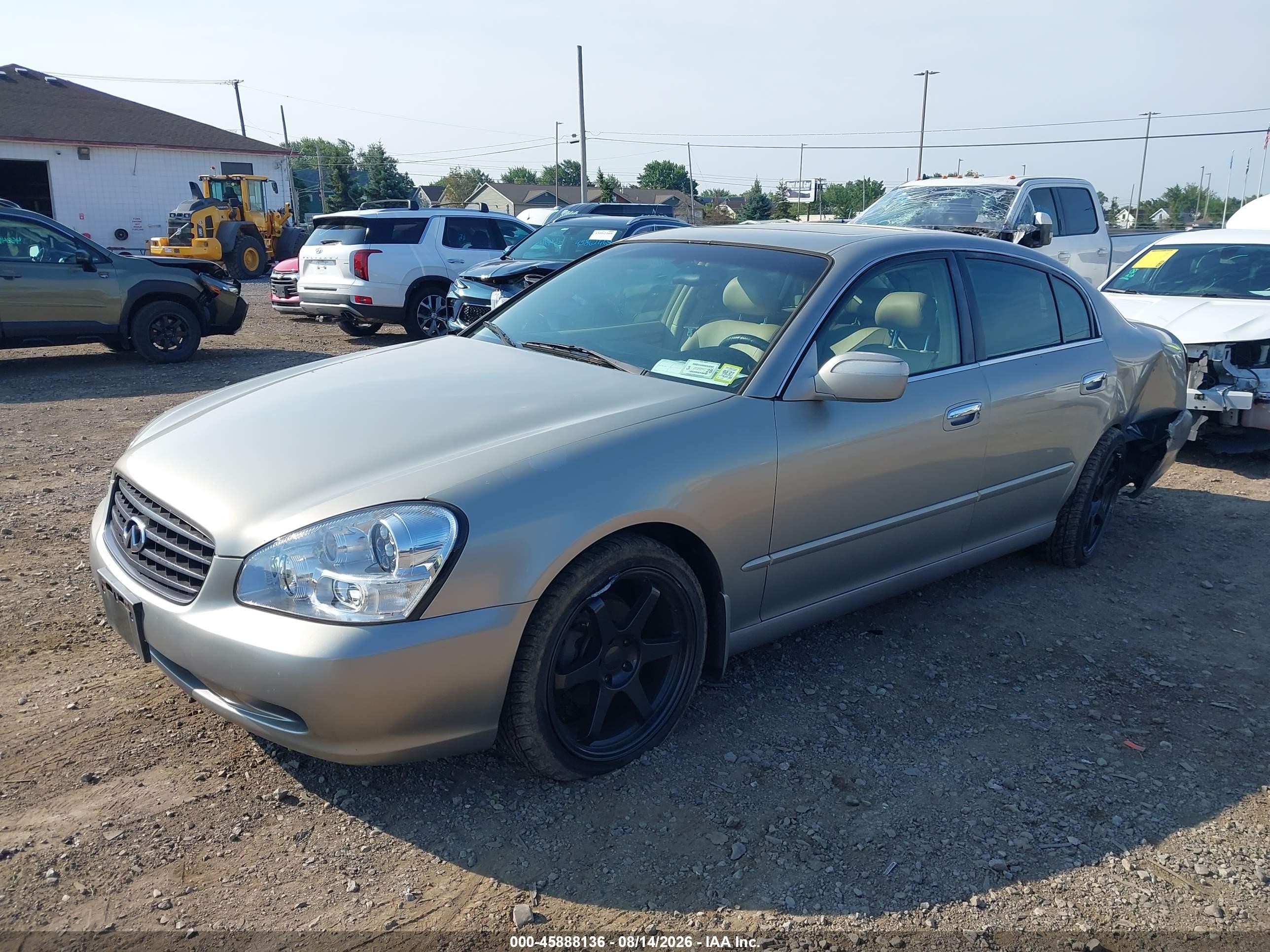 2004 Infiniti Q45 Premium Серебряный vin: JNKBF01A44M500075