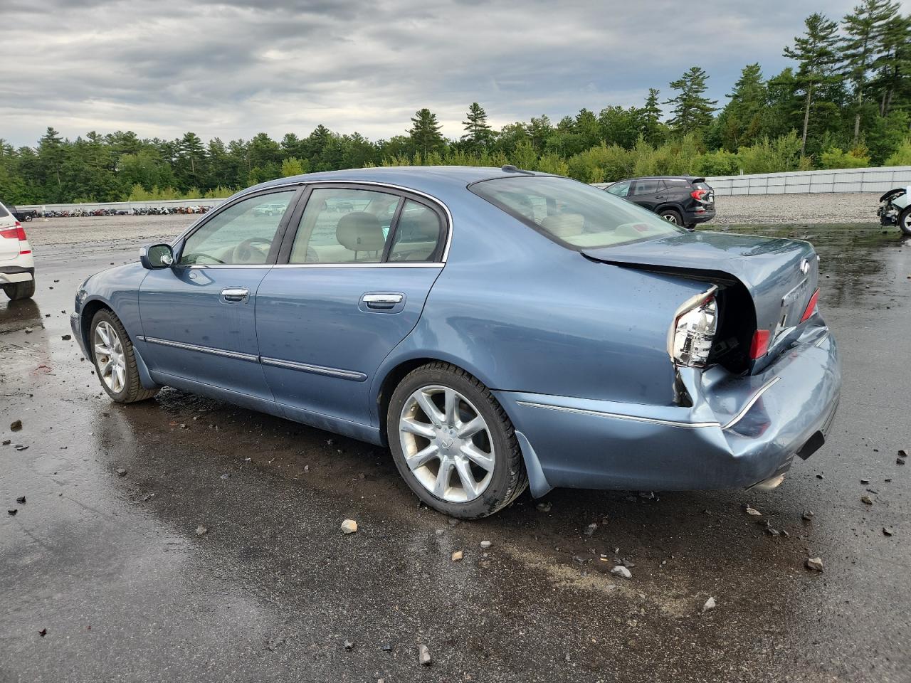 2005 Infiniti Q45 Gray vin: JNKBF01A45M100079