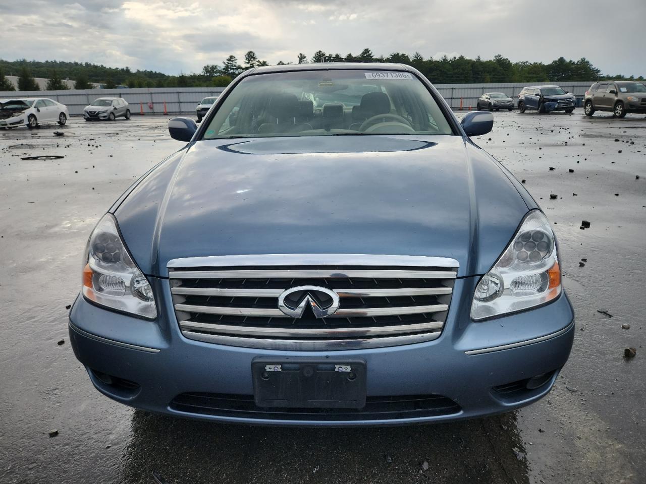 2005 Infiniti Q45 Gray vin: JNKBF01A45M100079