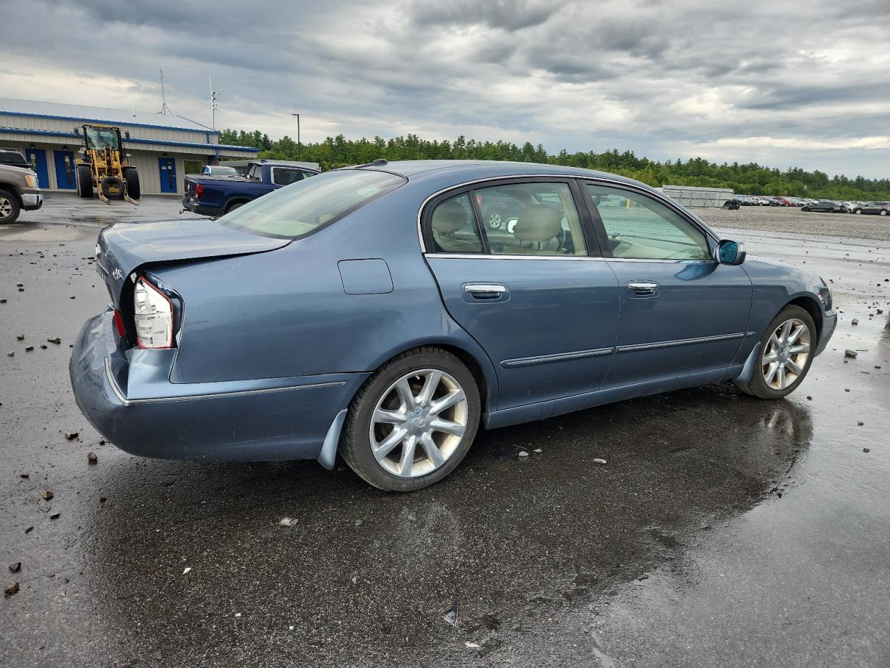 2005 Infiniti Q45 Gray vin: JNKBF01A45M100079