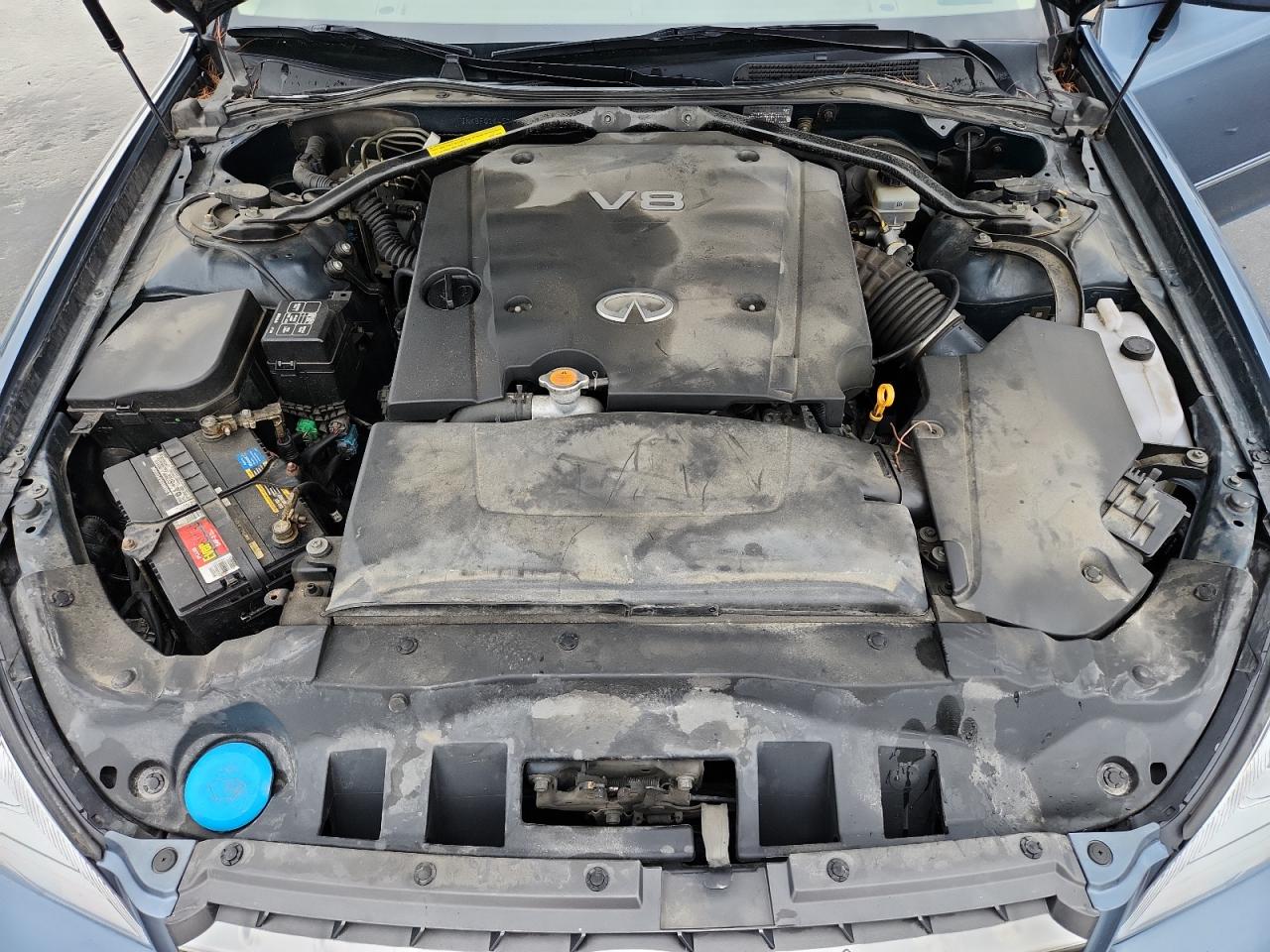 2005 Infiniti Q45 Gray vin: JNKBF01A45M100079