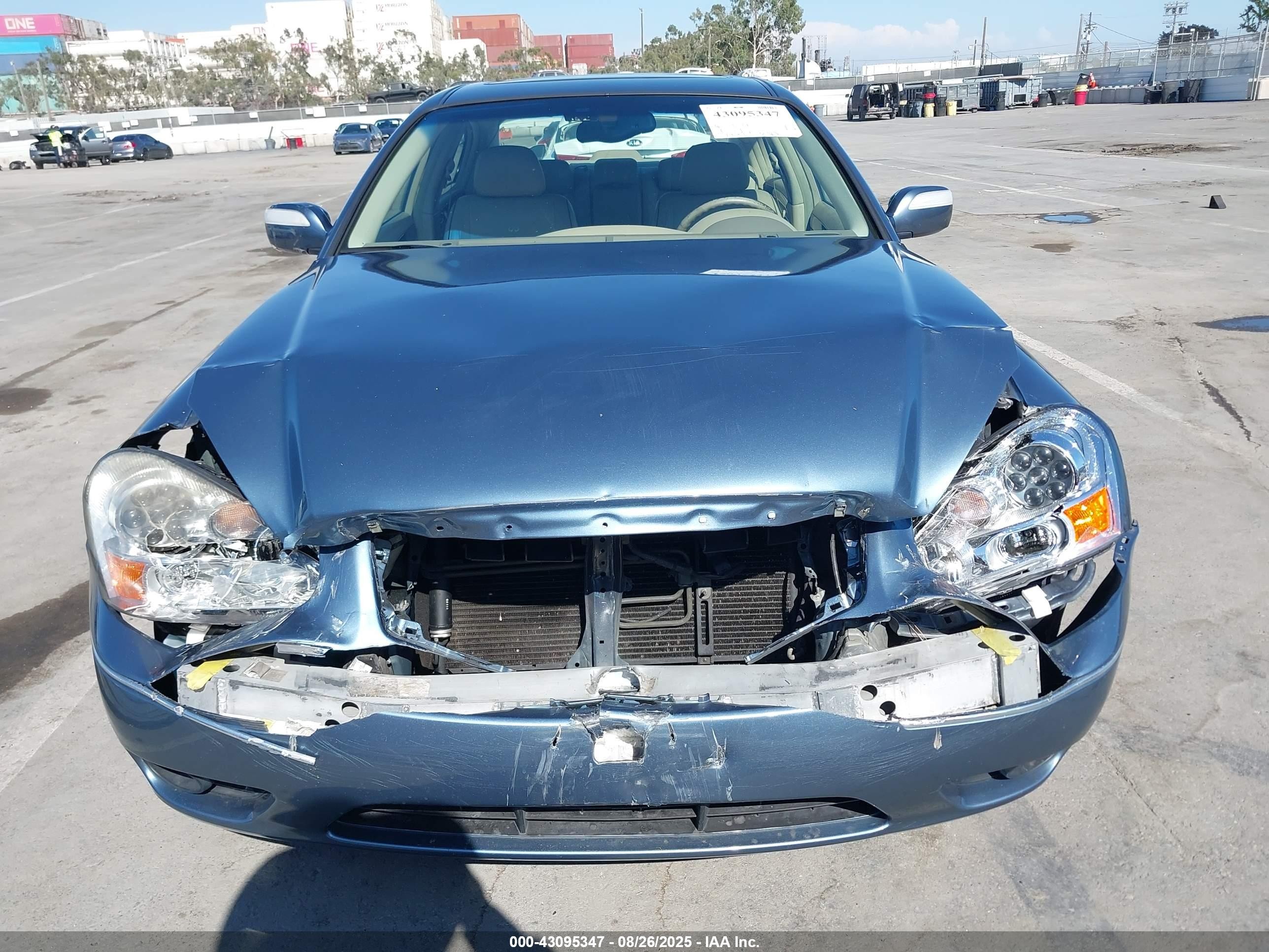 2005 Infiniti Q45   Blue vin: JNKBF01A45M101359