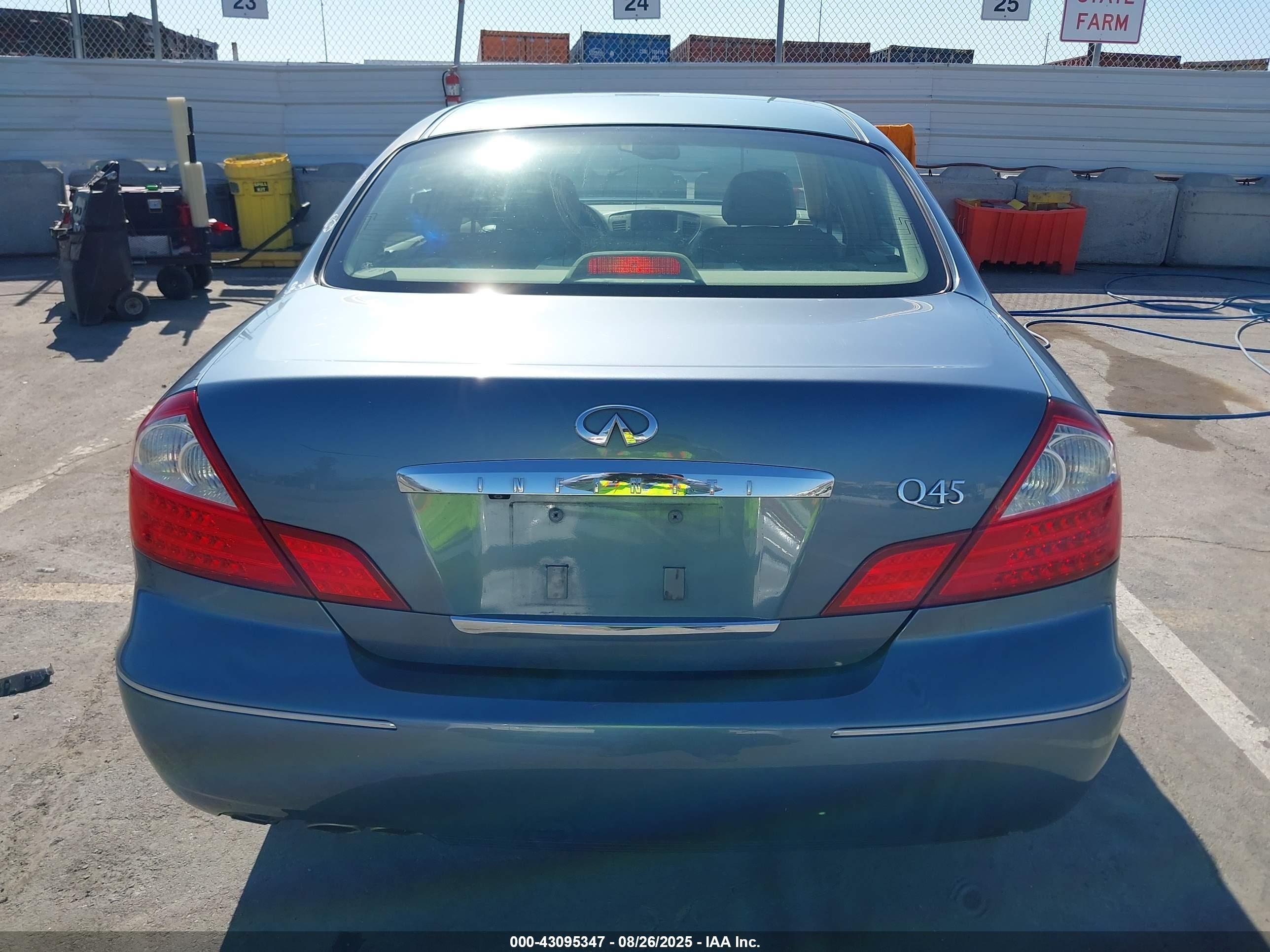 2005 Infiniti Q45   Blue vin: JNKBF01A45M101359