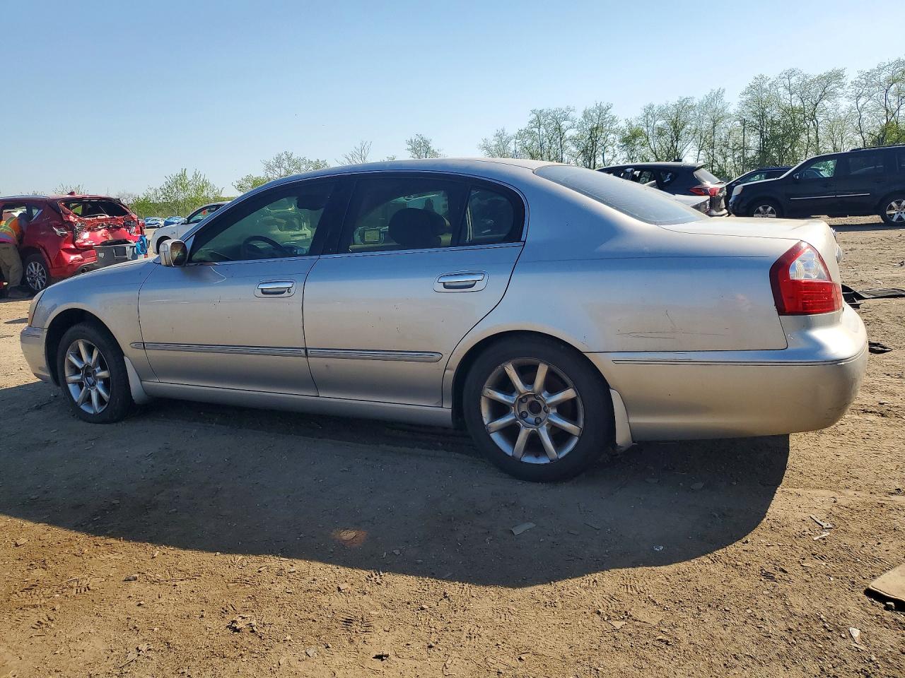 2005 Infiniti Q45 Base Silver vin: JNKBF01A45M101412