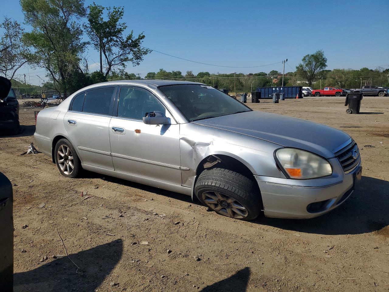 2005 Infiniti Q45 Base Silver vin: JNKBF01A45M101412