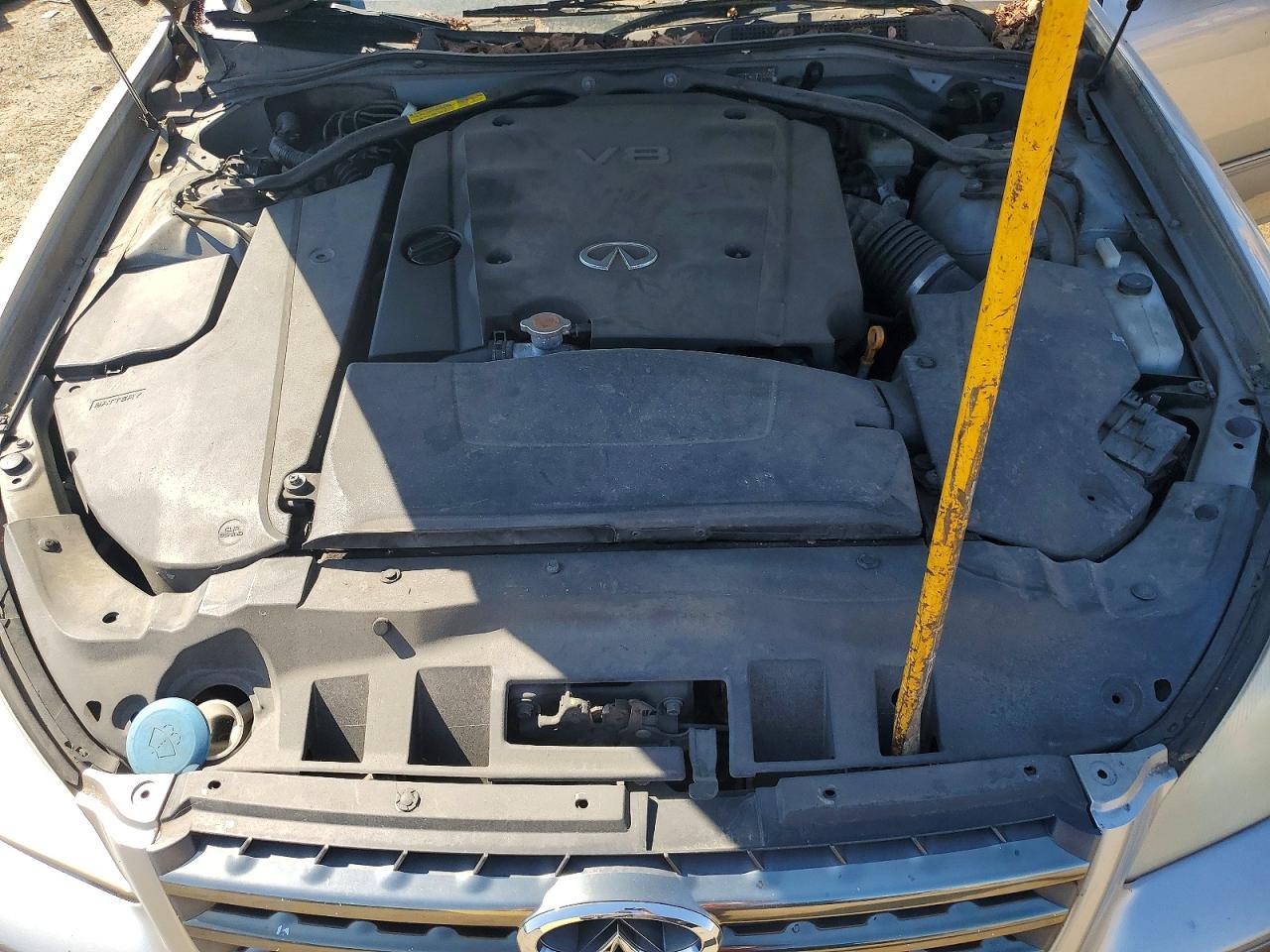 2005 Infiniti Q45 Base Silver vin: JNKBF01A45M101412