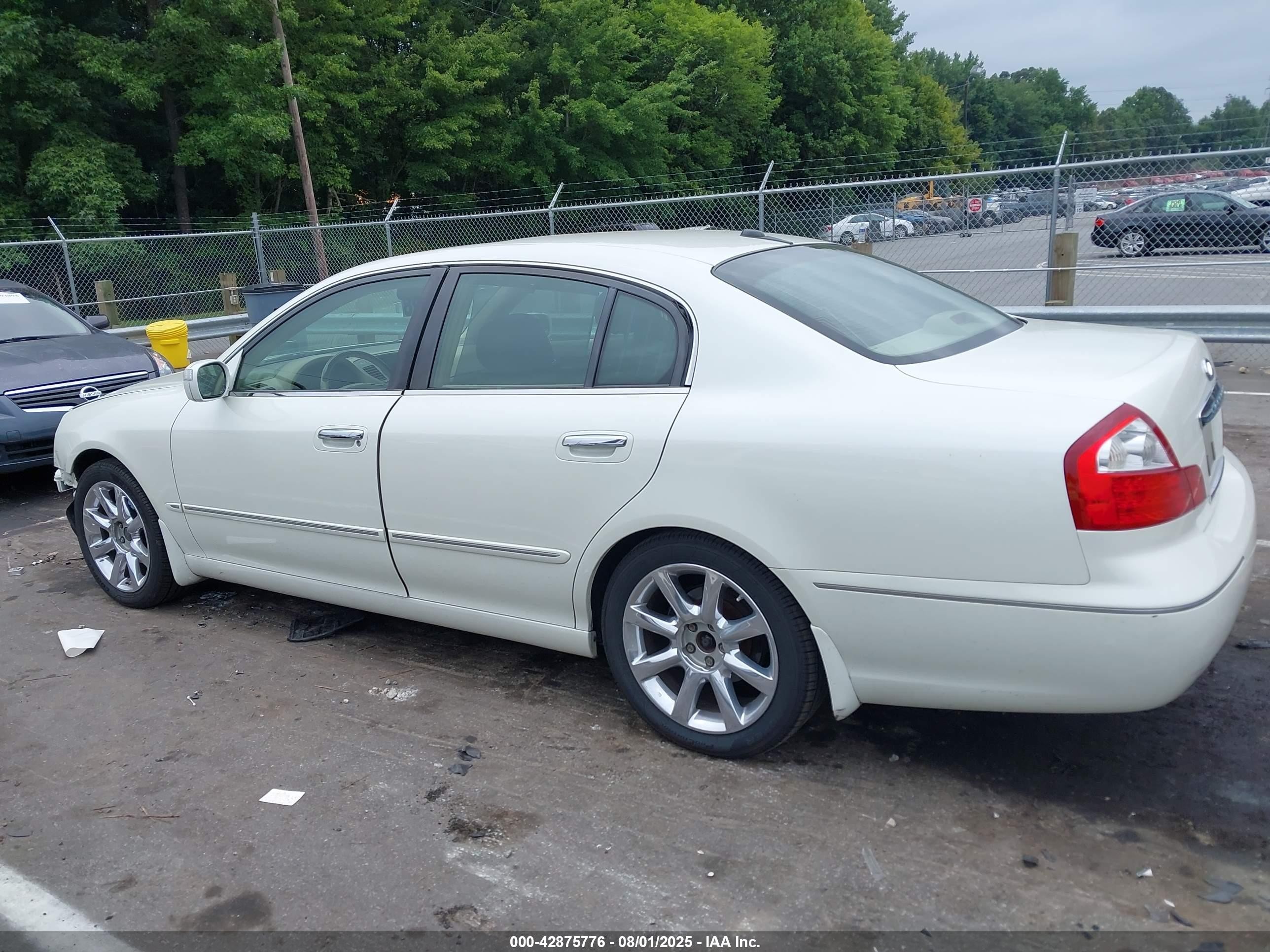2005 Infiniti Q45   White vin: JNKBF01A75M101775