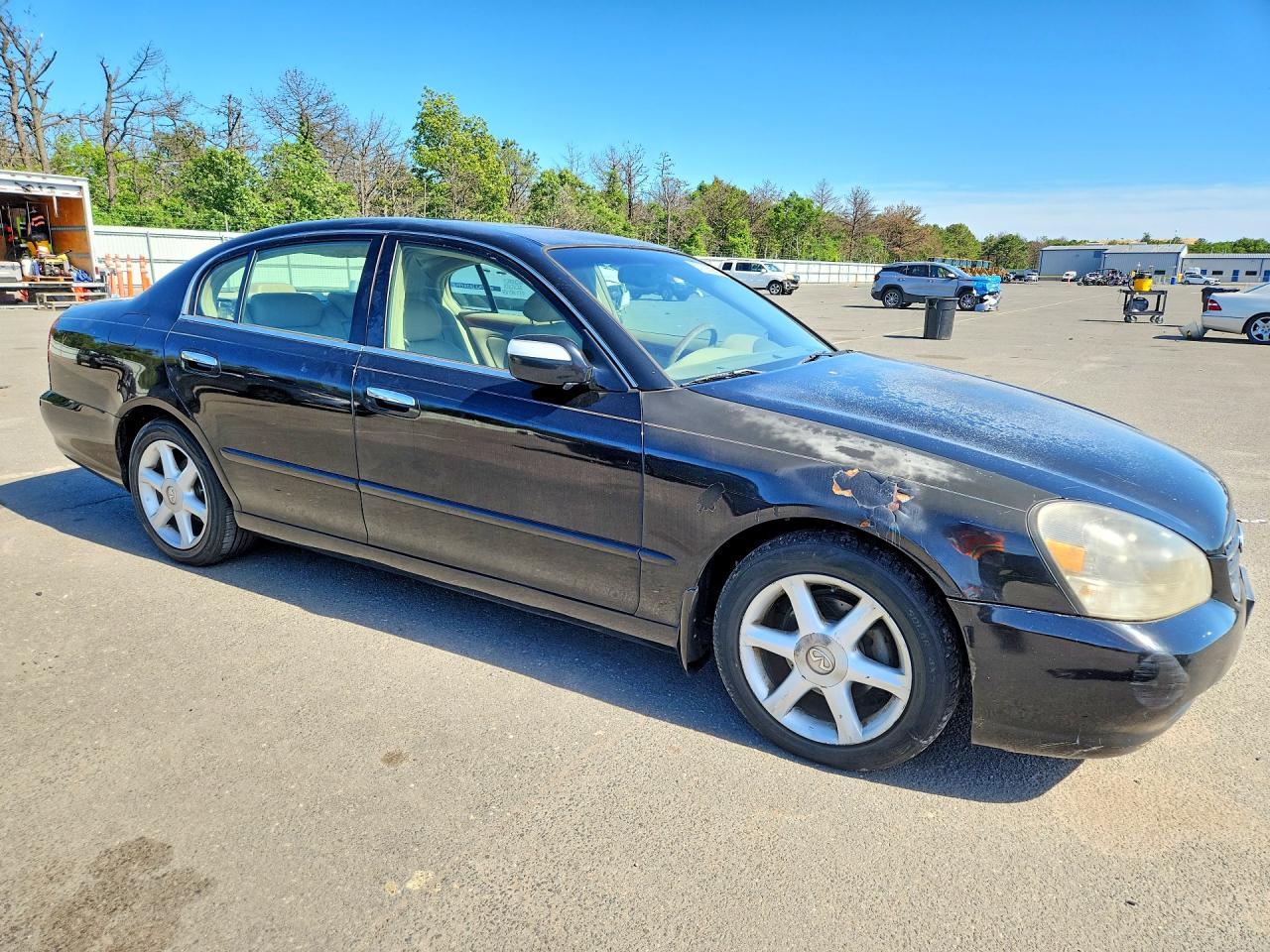 2003 Infiniti Q45 Luxury Black vin: JNKBF01A83M103189