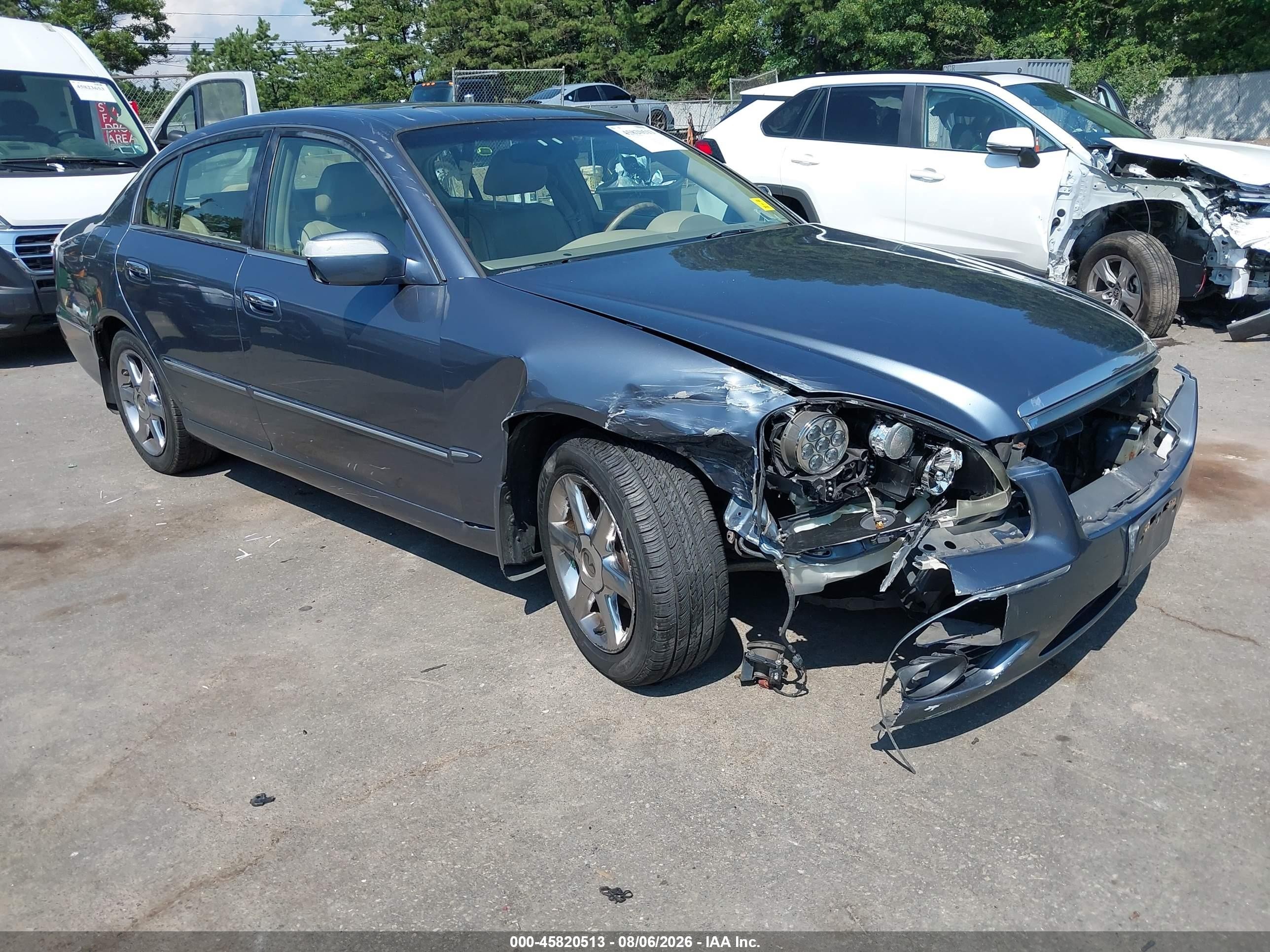 2005 Infiniti Q45   Blue vin: JNKBF01A95M100241