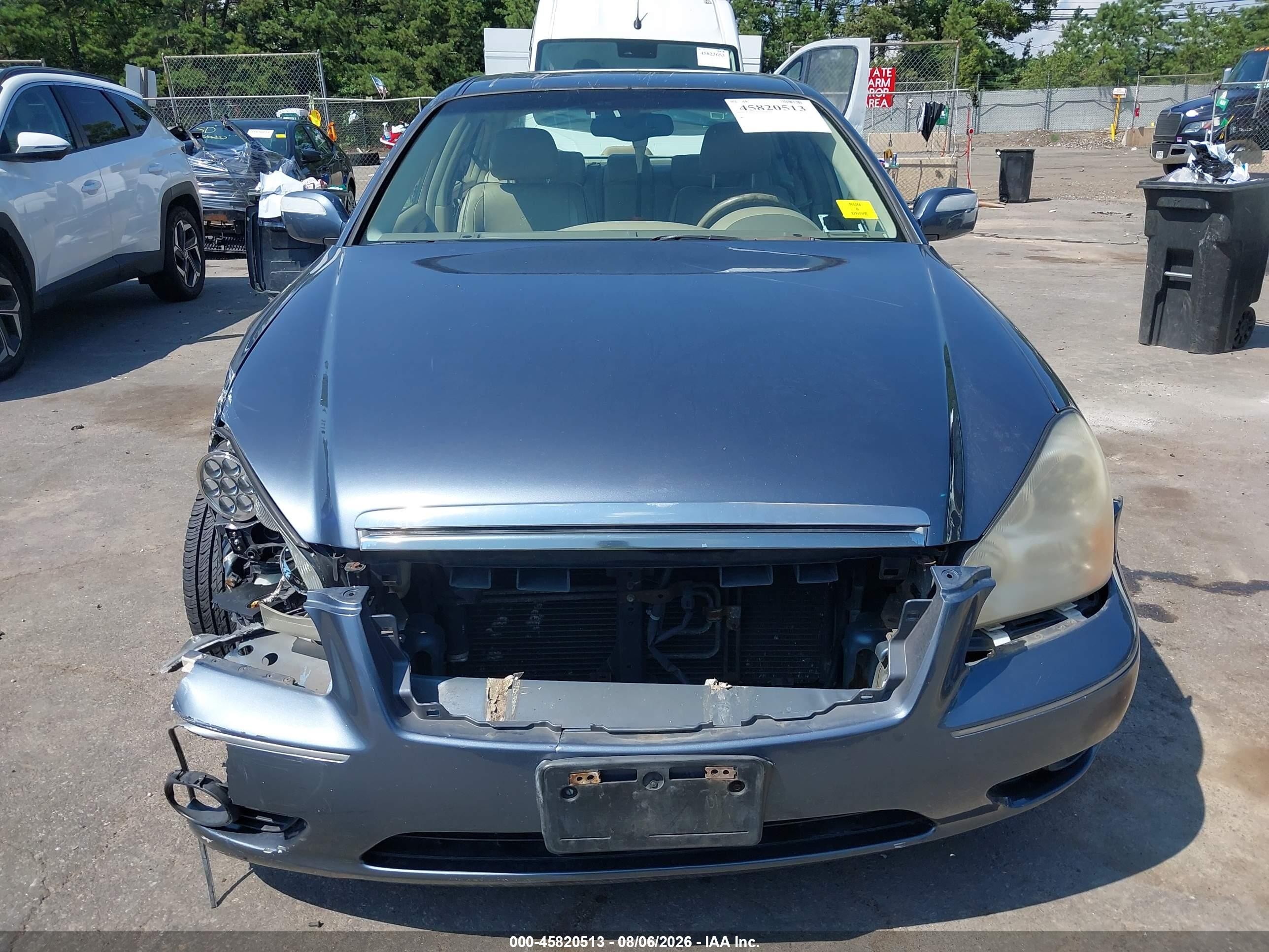 2005 Infiniti Q45   Blue vin: JNKBF01A95M100241